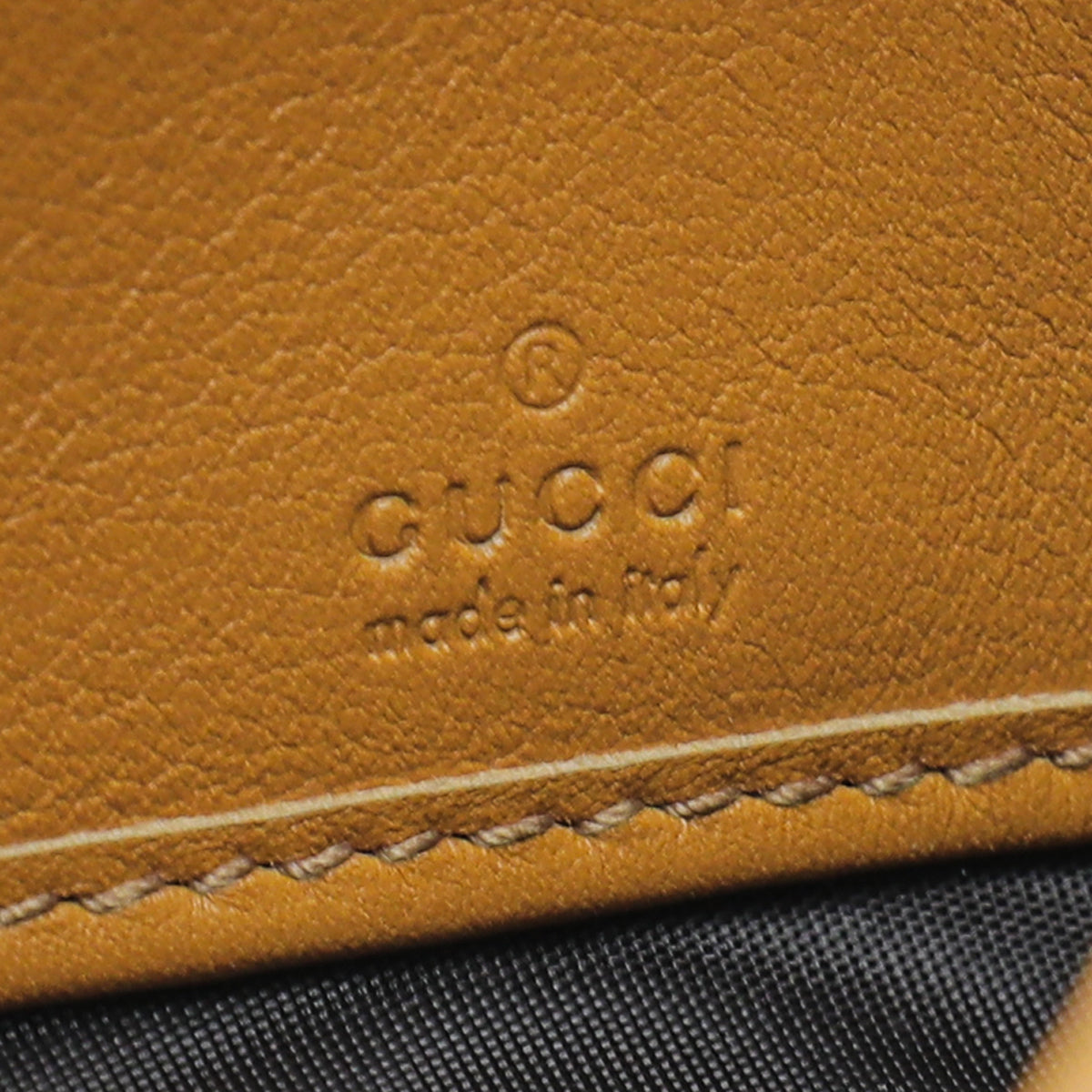 Gucci Yellow Guccissima Sukey Continental Wallet