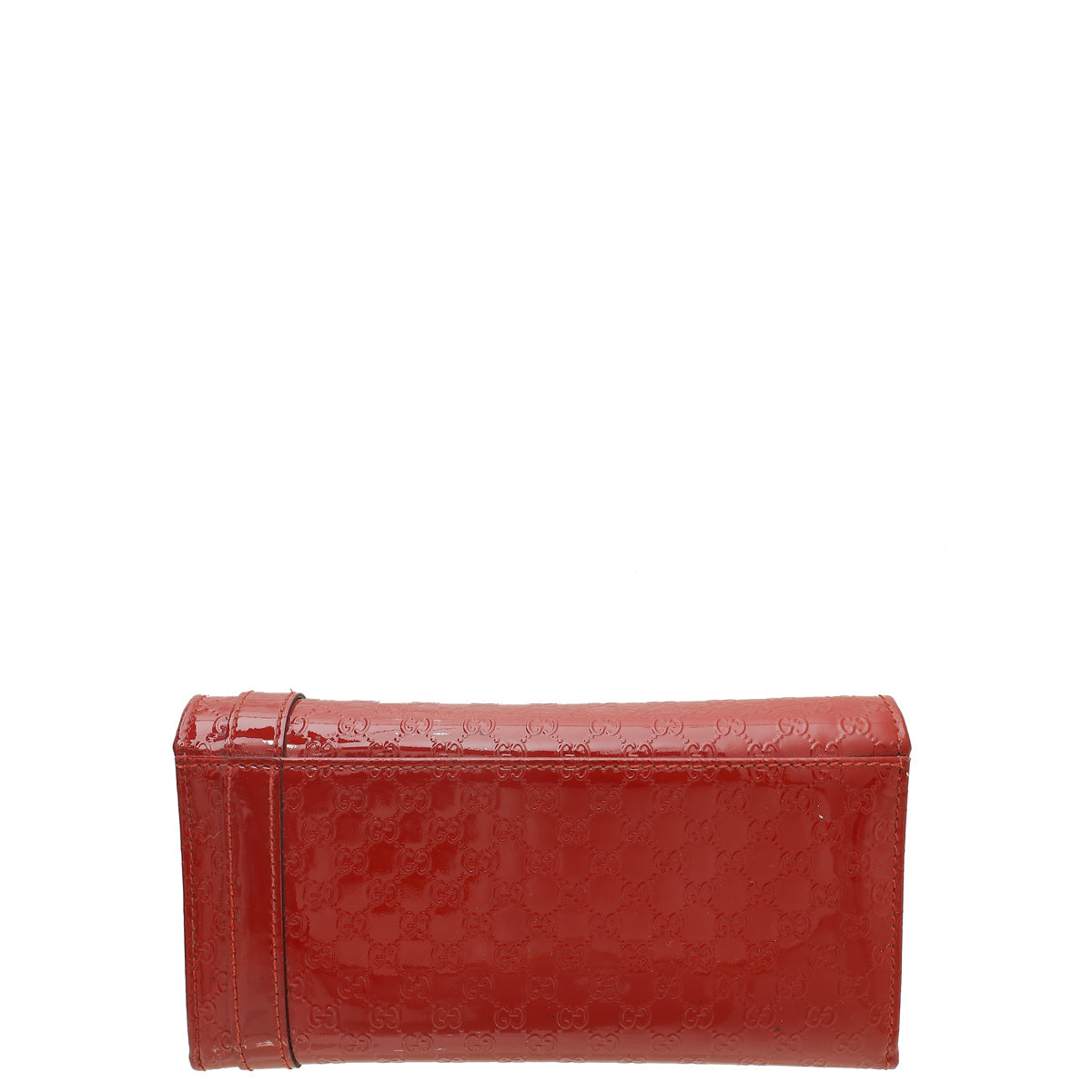 Gucci Red Microguccissima Nice Long Wallet