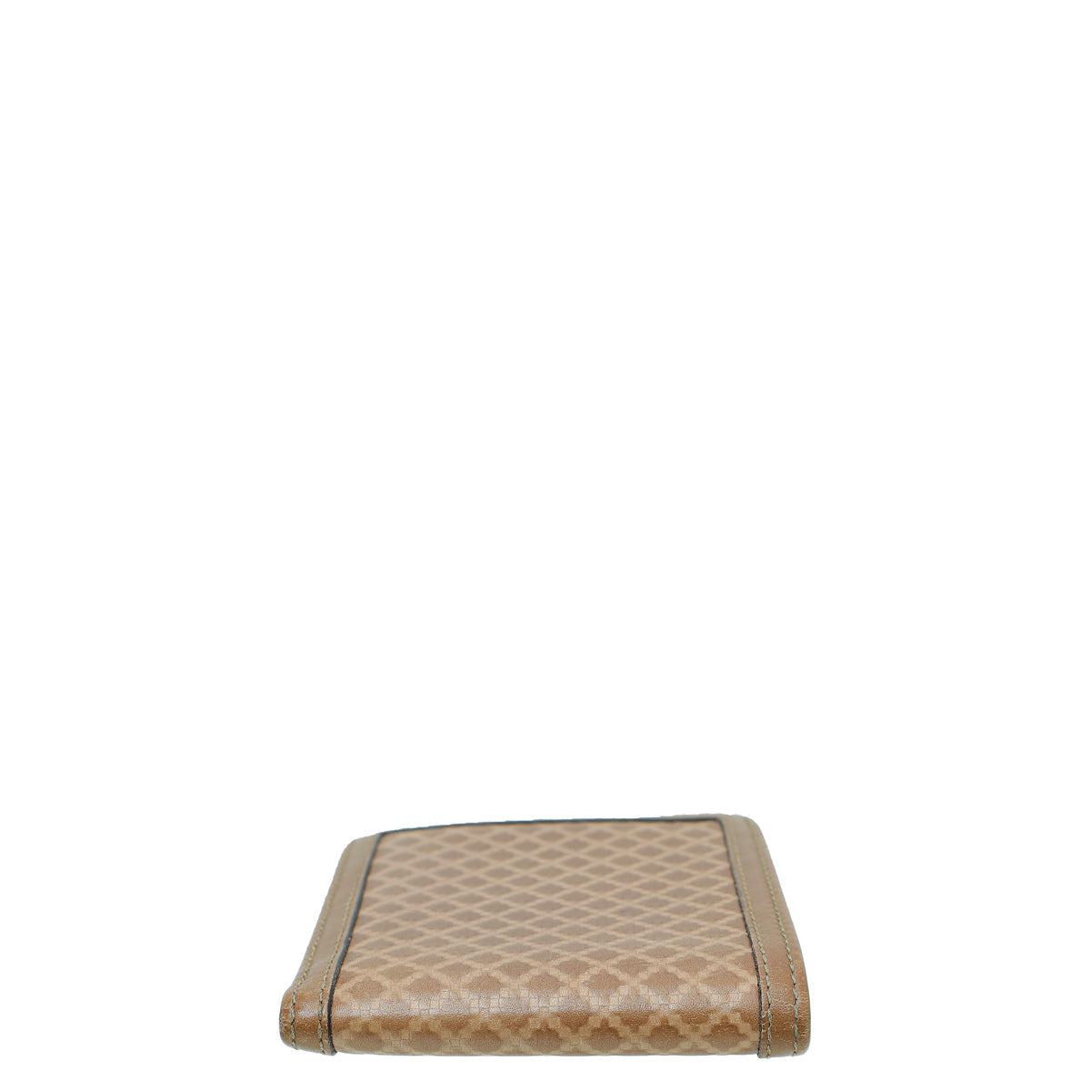 Gucci Brown Diamante Embossed Bifold Wallet