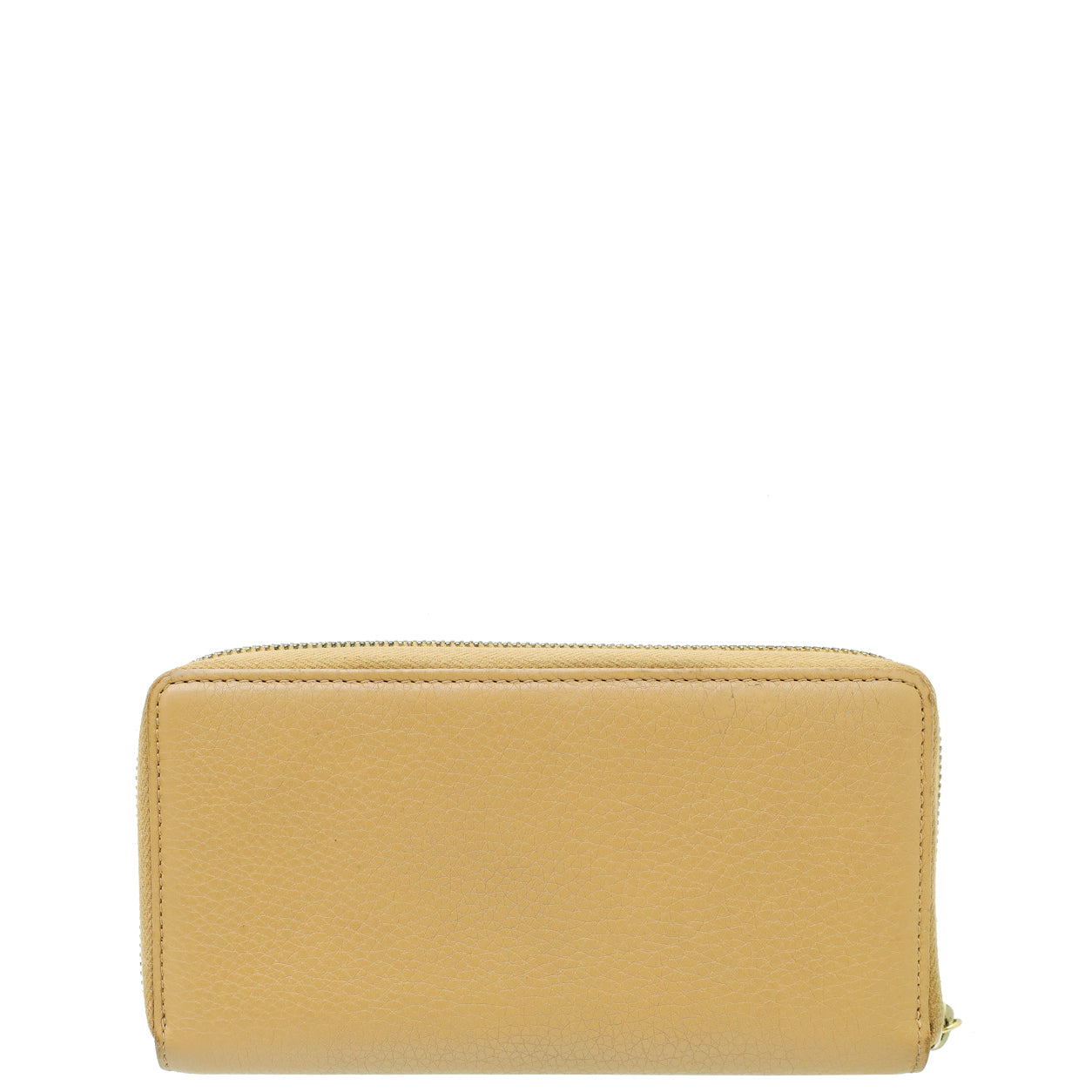 Gucci Nude Bamboo Tassel Zip Around Wallet