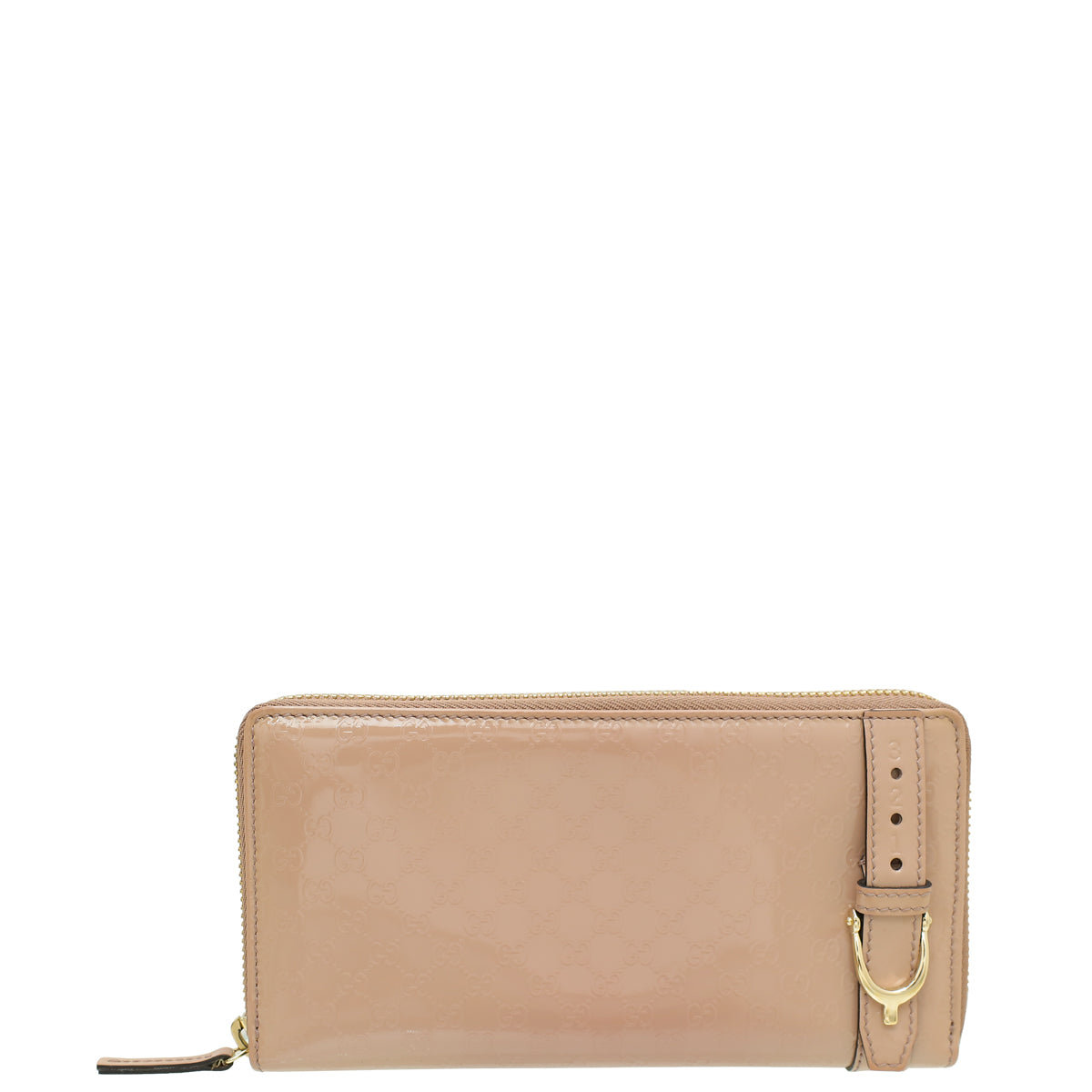 Gucci Nude Microguccissima Nice Zip Around Wallet