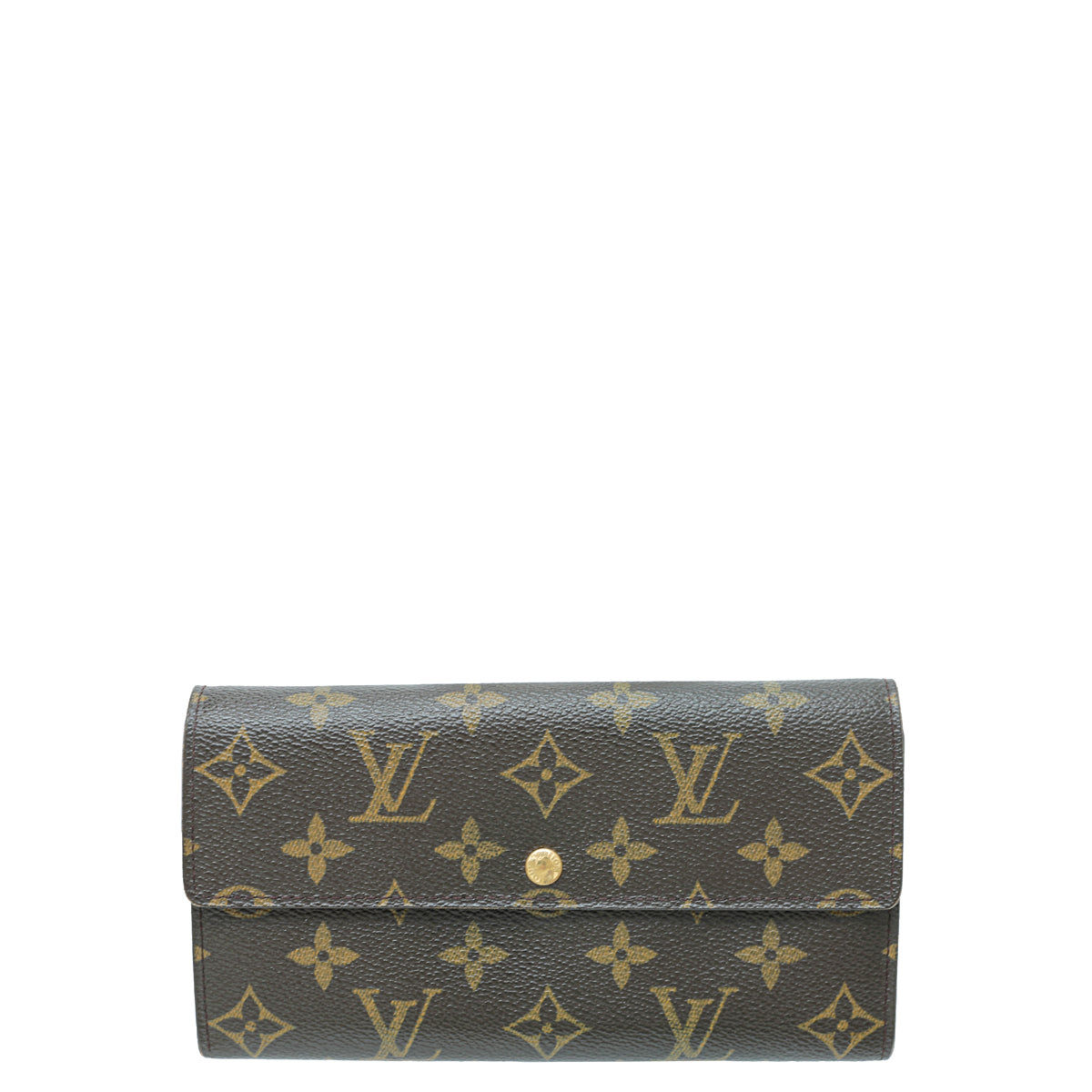 Louis Vuitton Brown Monogram Sarah Wallet