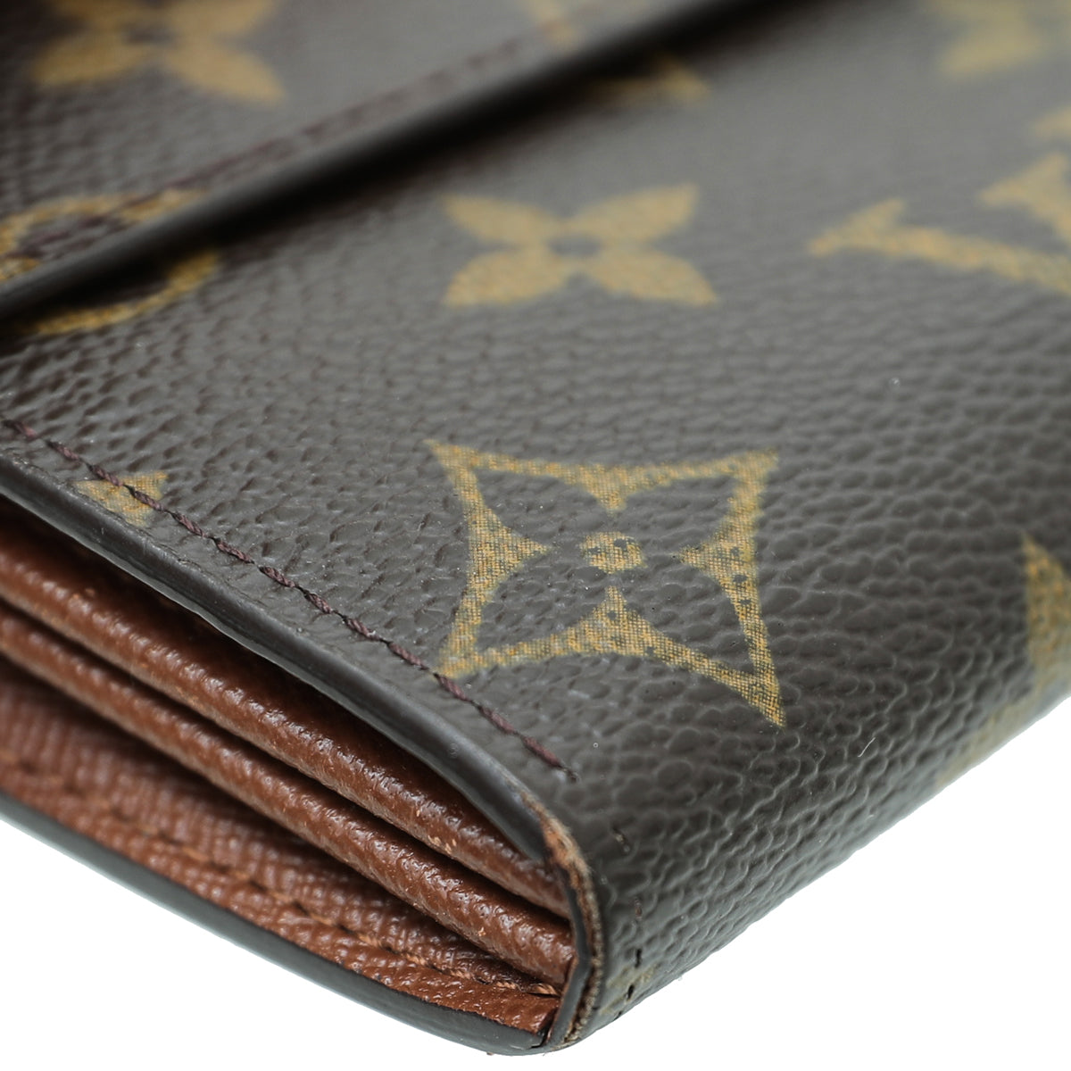 Louis Vuitton Brown Monogram Sarah Wallet