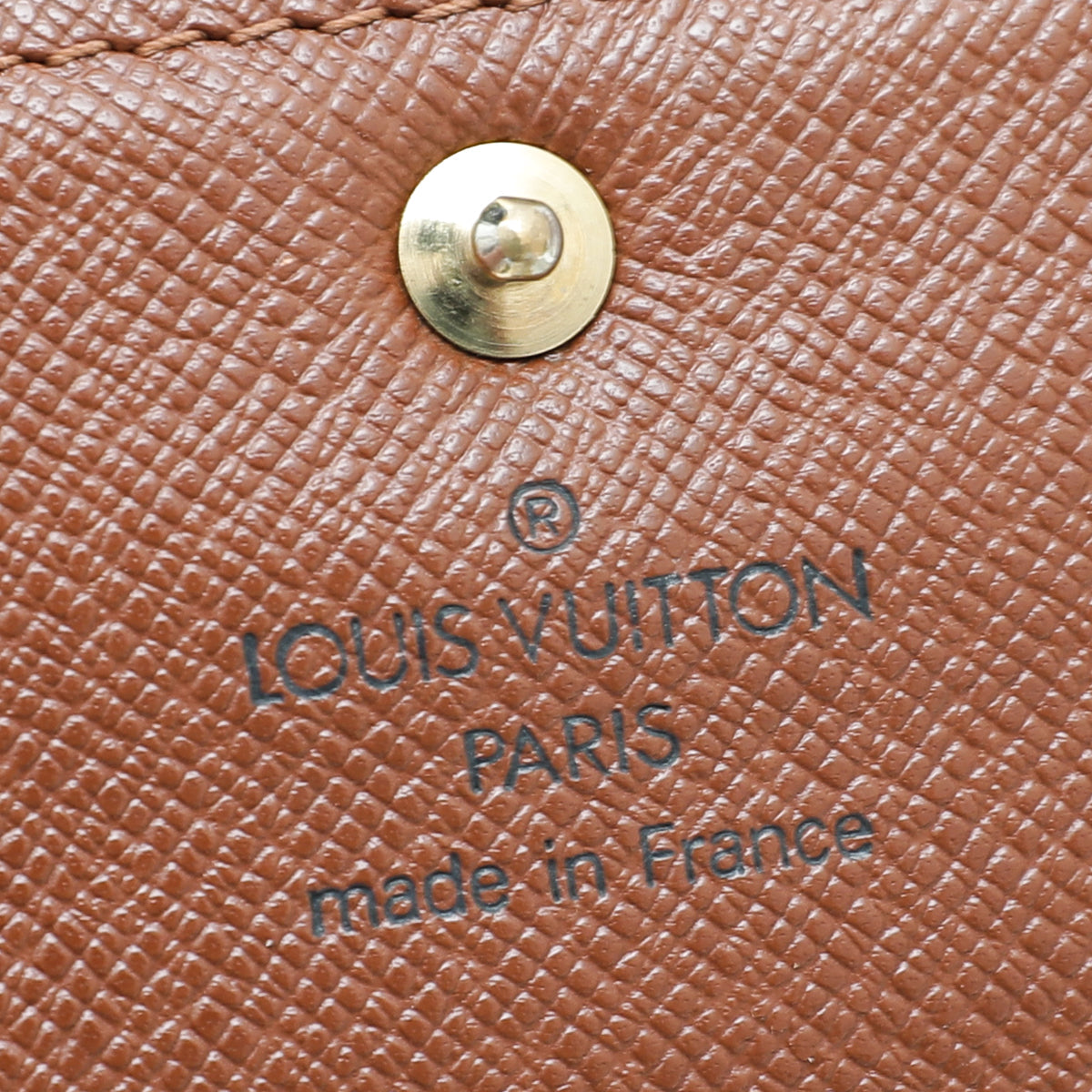 Louis Vuitton Brown Monogram Sarah Wallet