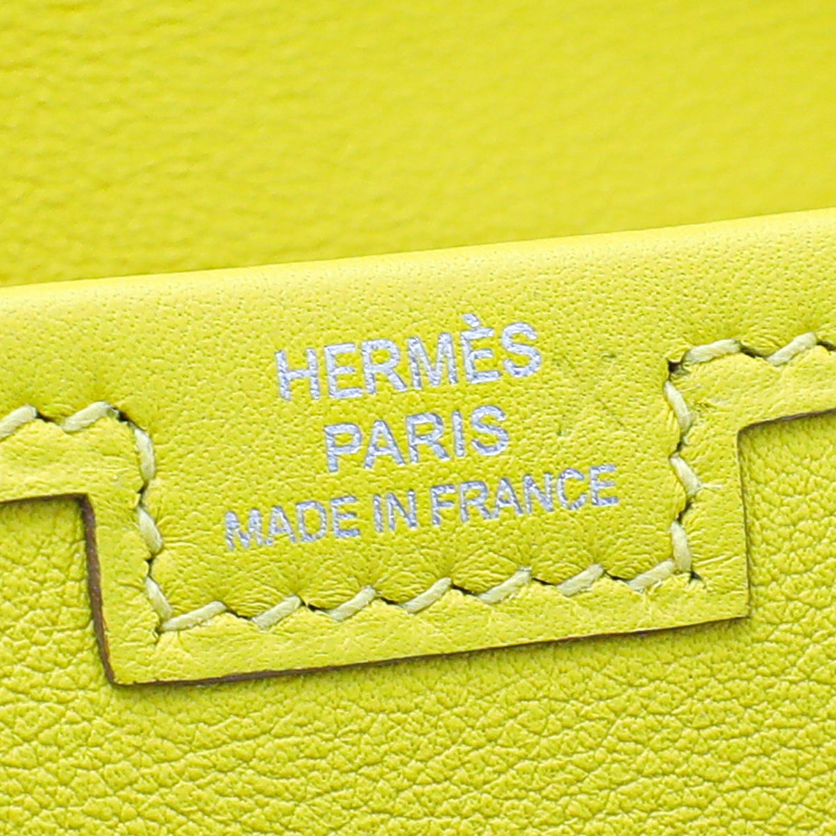 Hermes Jaune De Naples Jige Duo trio Wallet