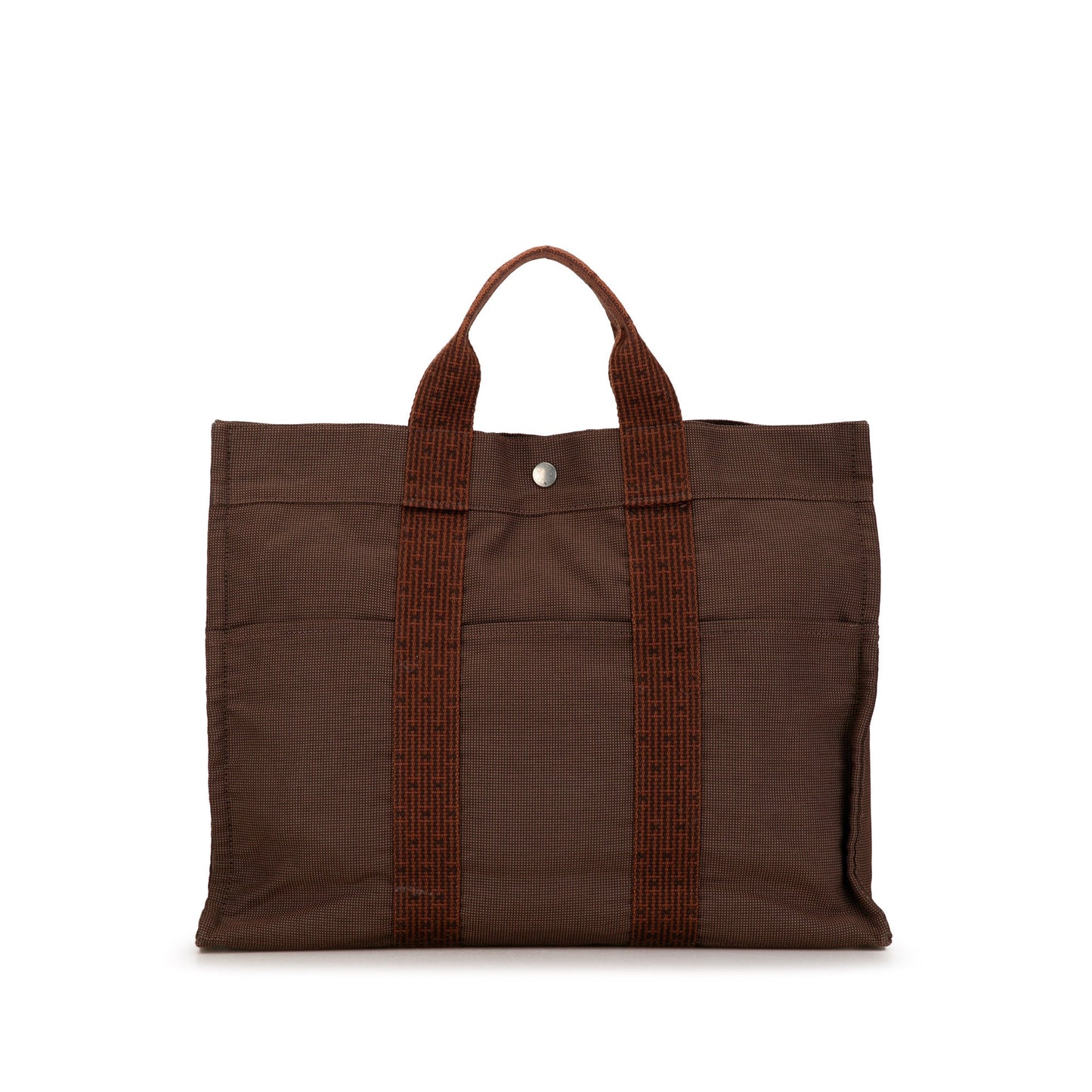 Hermès Herline MM Brown Canvas