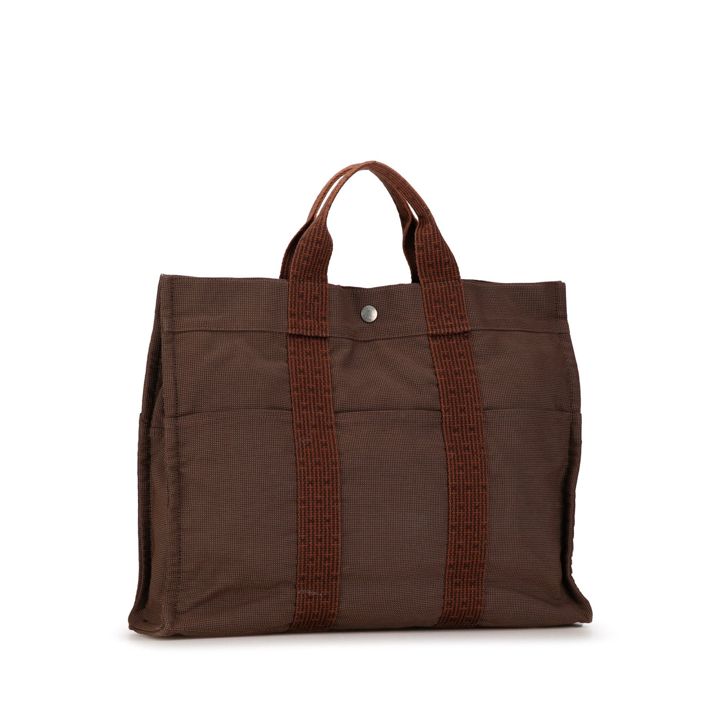 Hermès Herline MM Brown Canvas