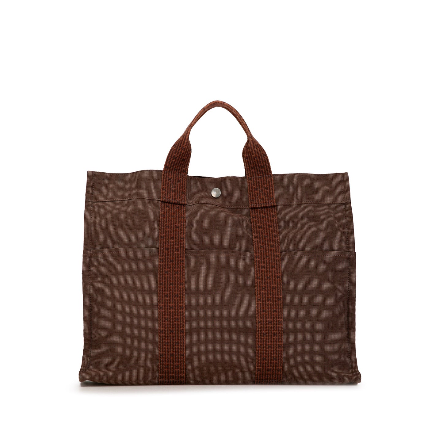 Hermès Herline MM Brown Canvas