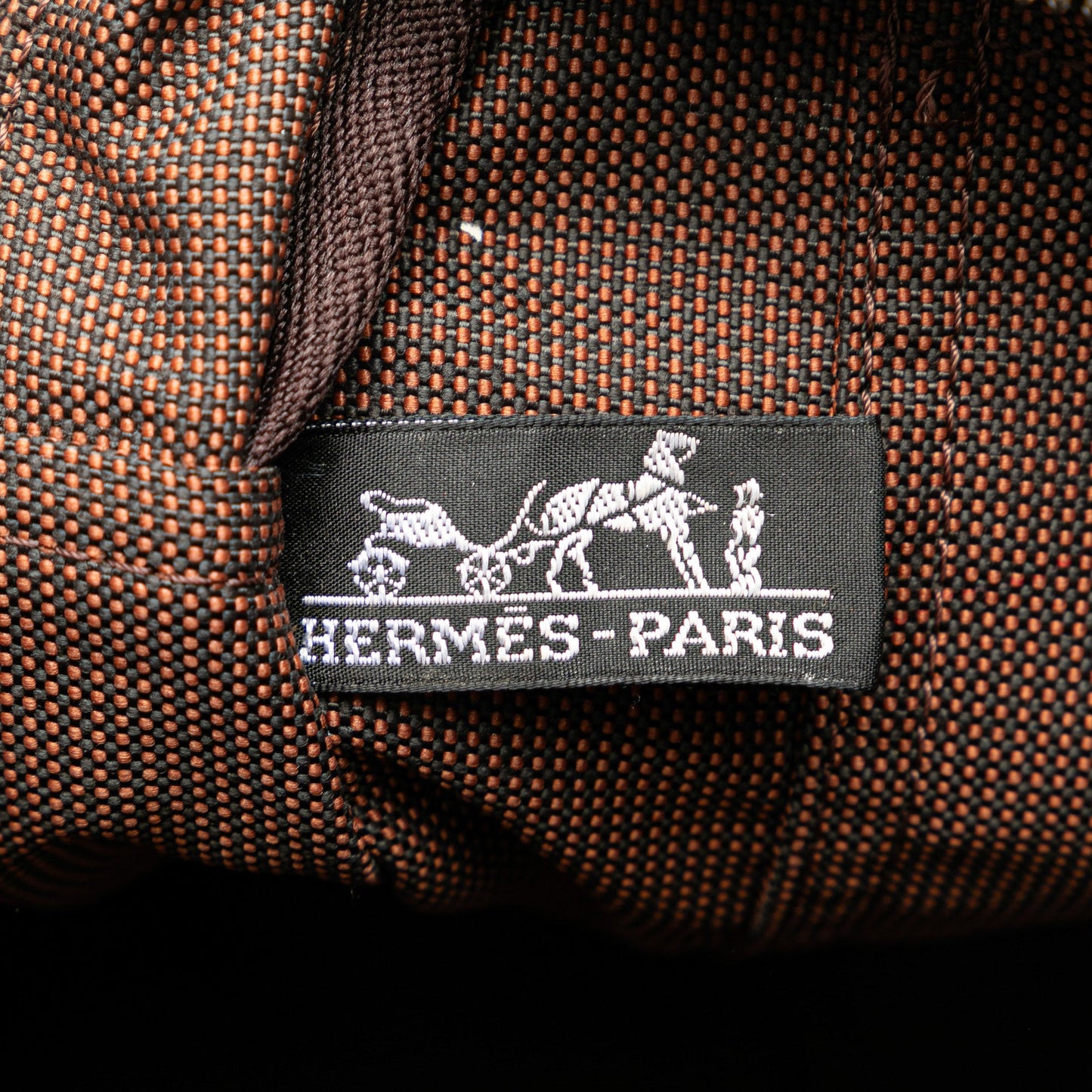 Hermès Herline MM Brown Canvas