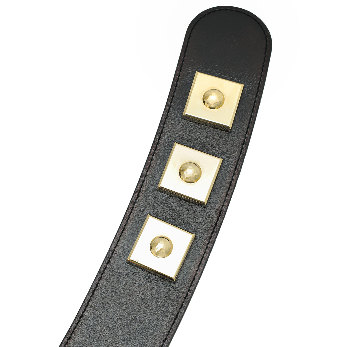 Hermes Noir Piano Belt