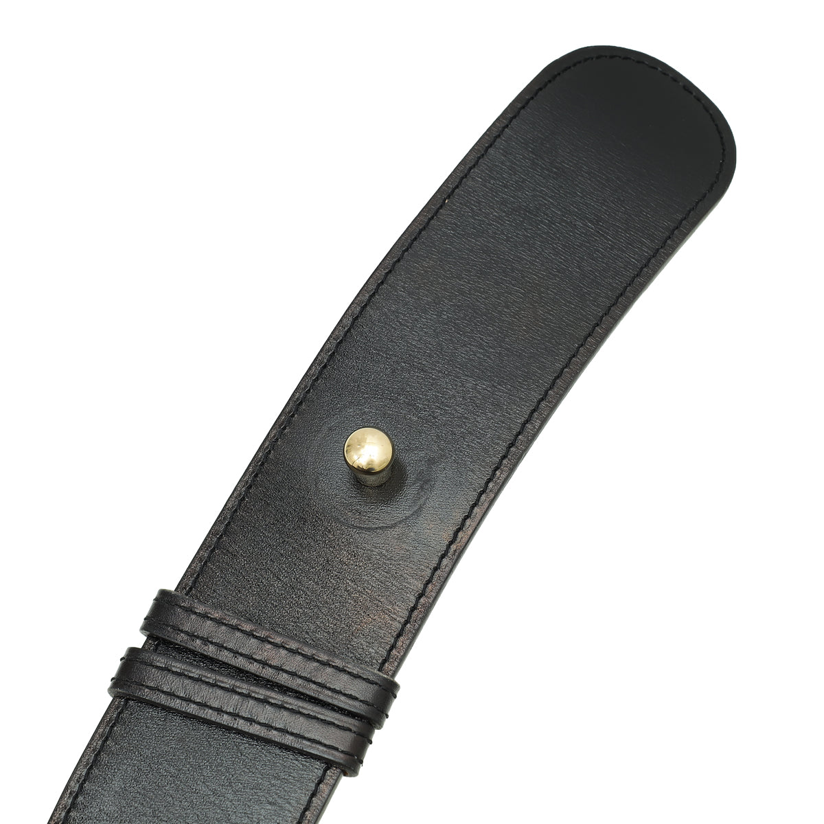 Hermes Noir Piano Belt