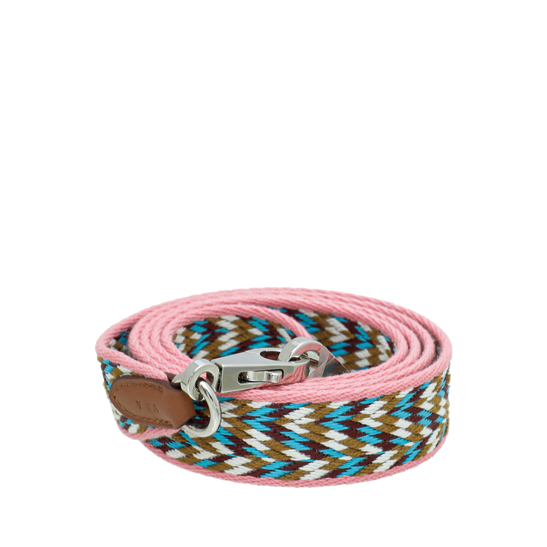 Hermes Rose d'Ete Multicolor Sangle Clave 25mm Bag Strap