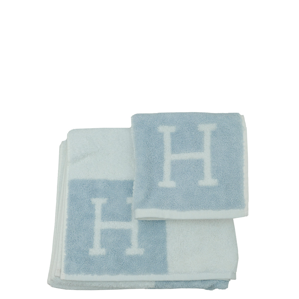 Hermes Bleu Glacier Avalon Towel Set