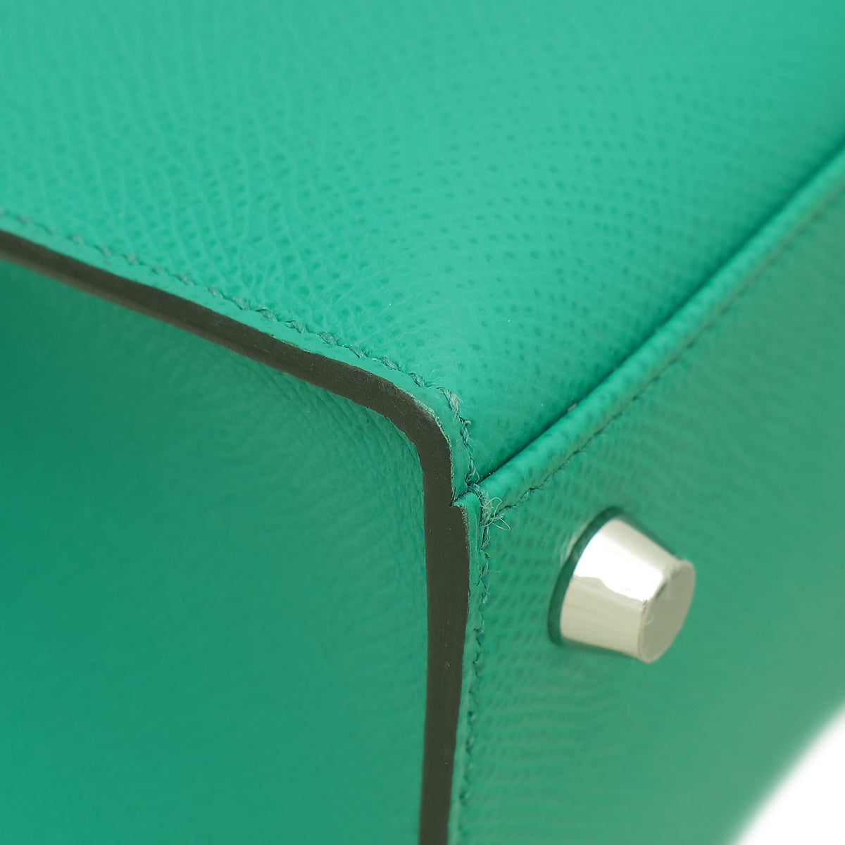 Hermes Vert Jade Kelly 25 Sellier Bag