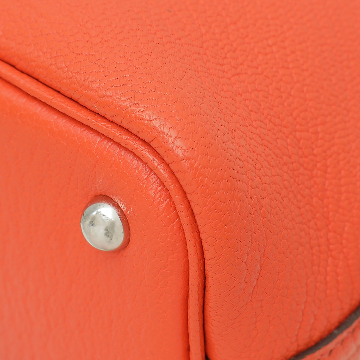 Hermes Poppy Chevre Mysore Bolide Mini Bag