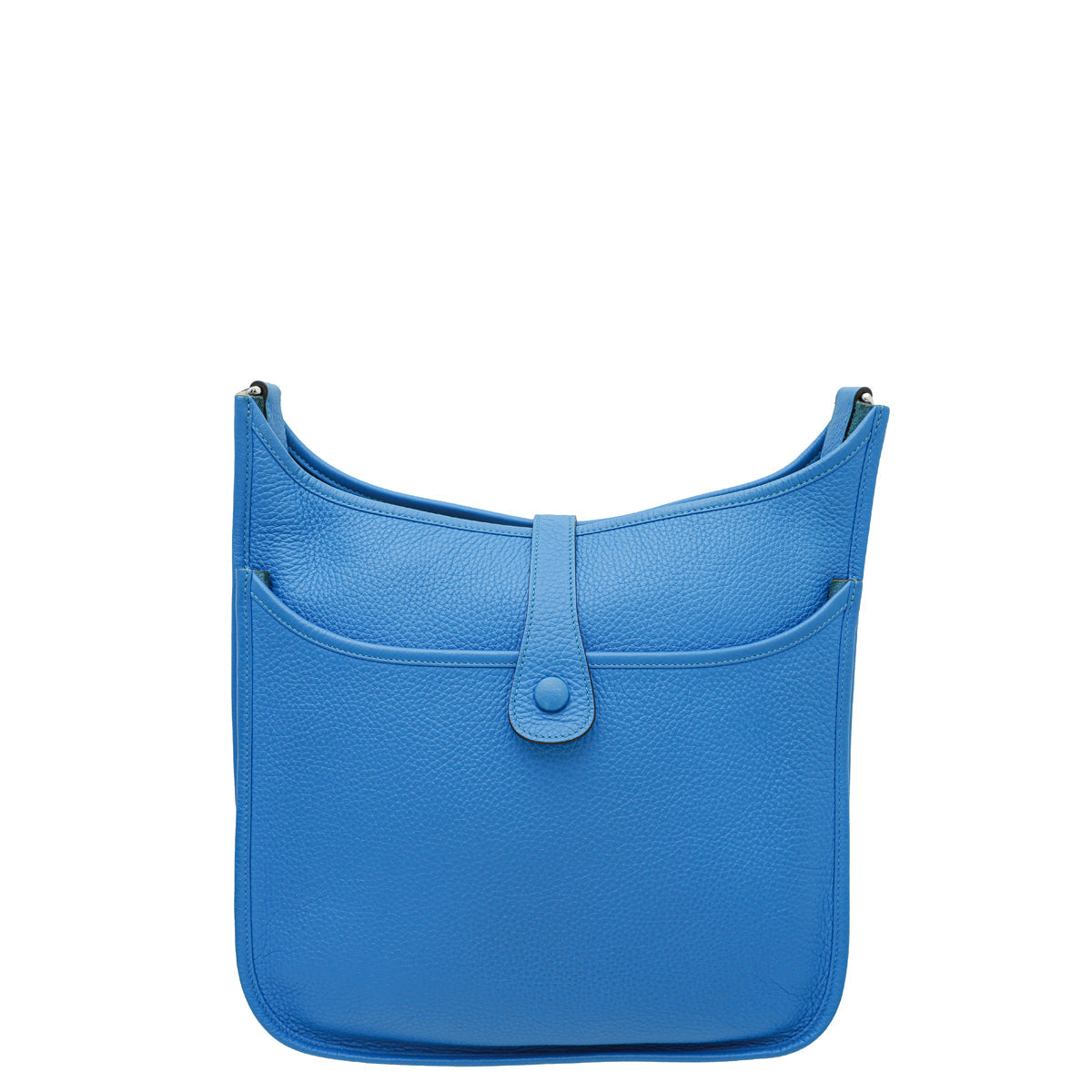 Hermes Bleu Hydra Evelyne III - GM Bag