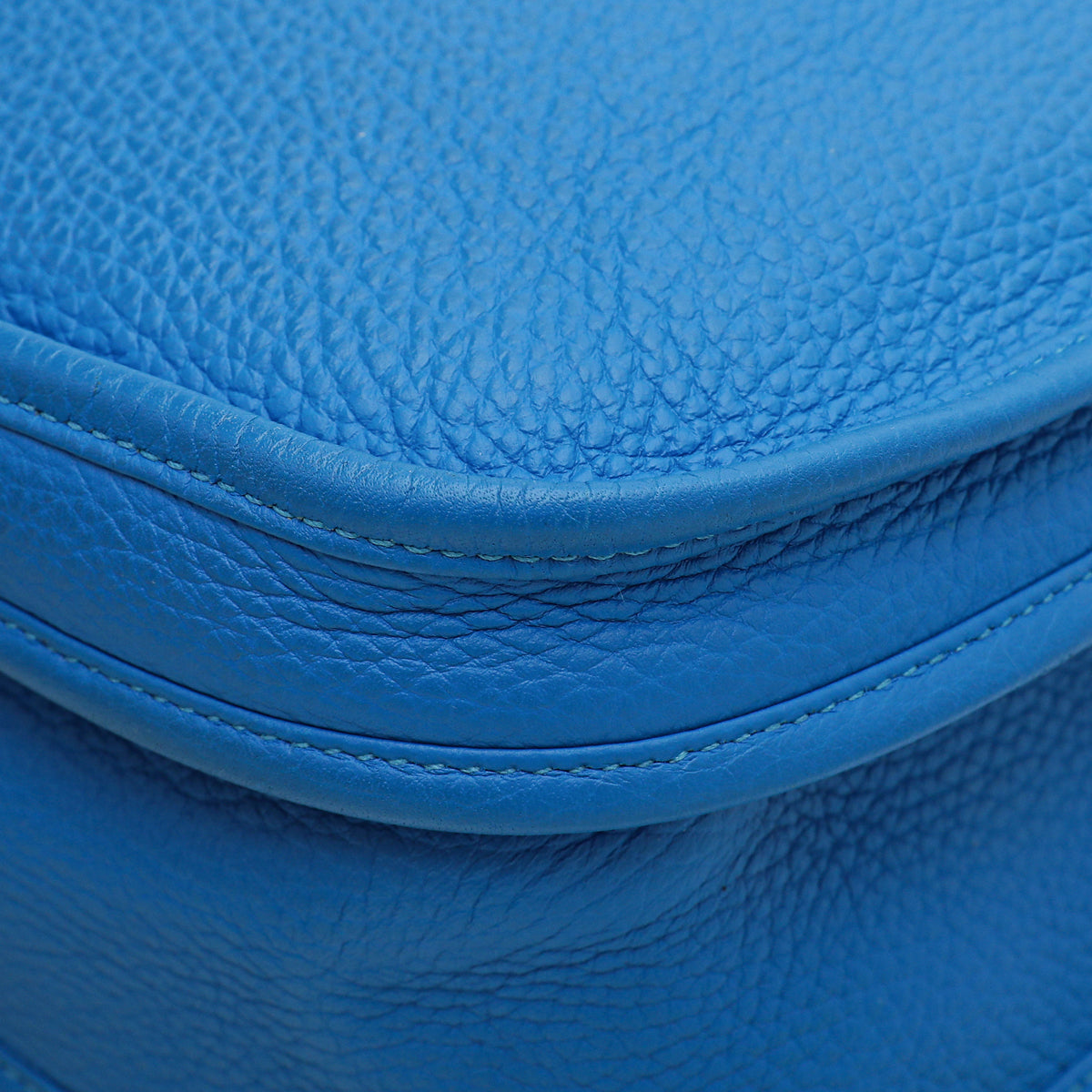 Hermes Bleu Hydra Evelyne III - GM Bag