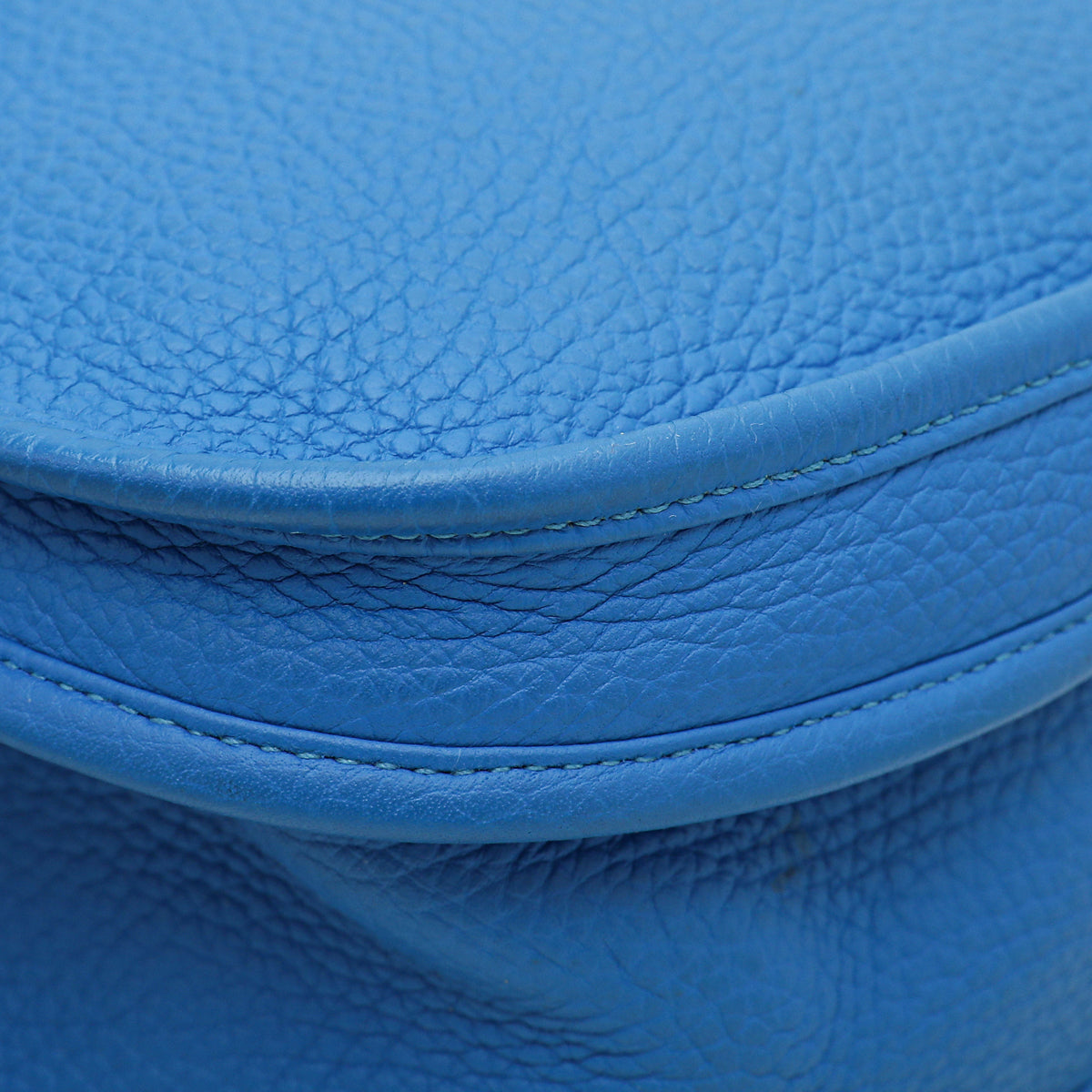 Hermes Bleu Hydra Evelyne III - GM Bag