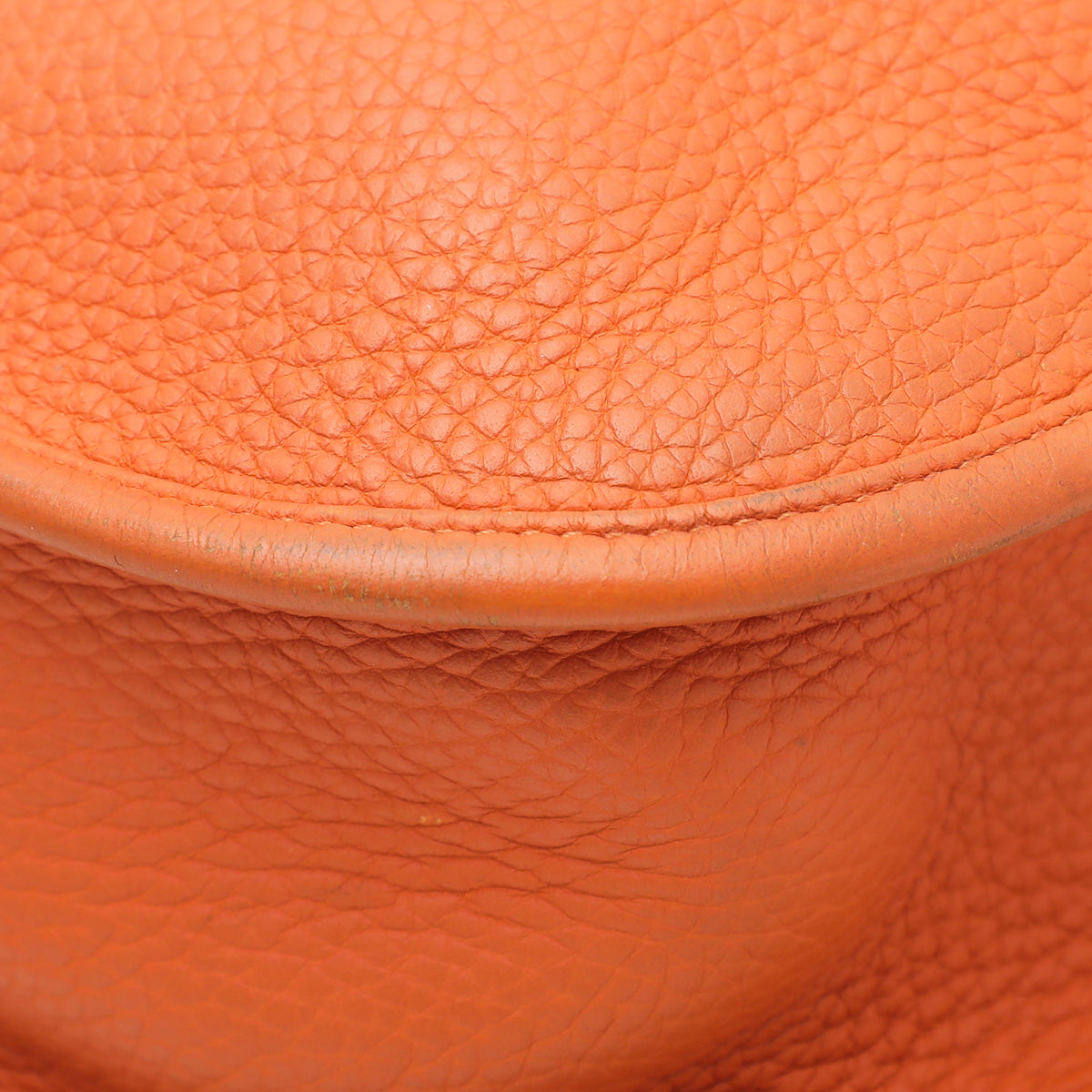 Hermes Orange Evelyne III GM Bag