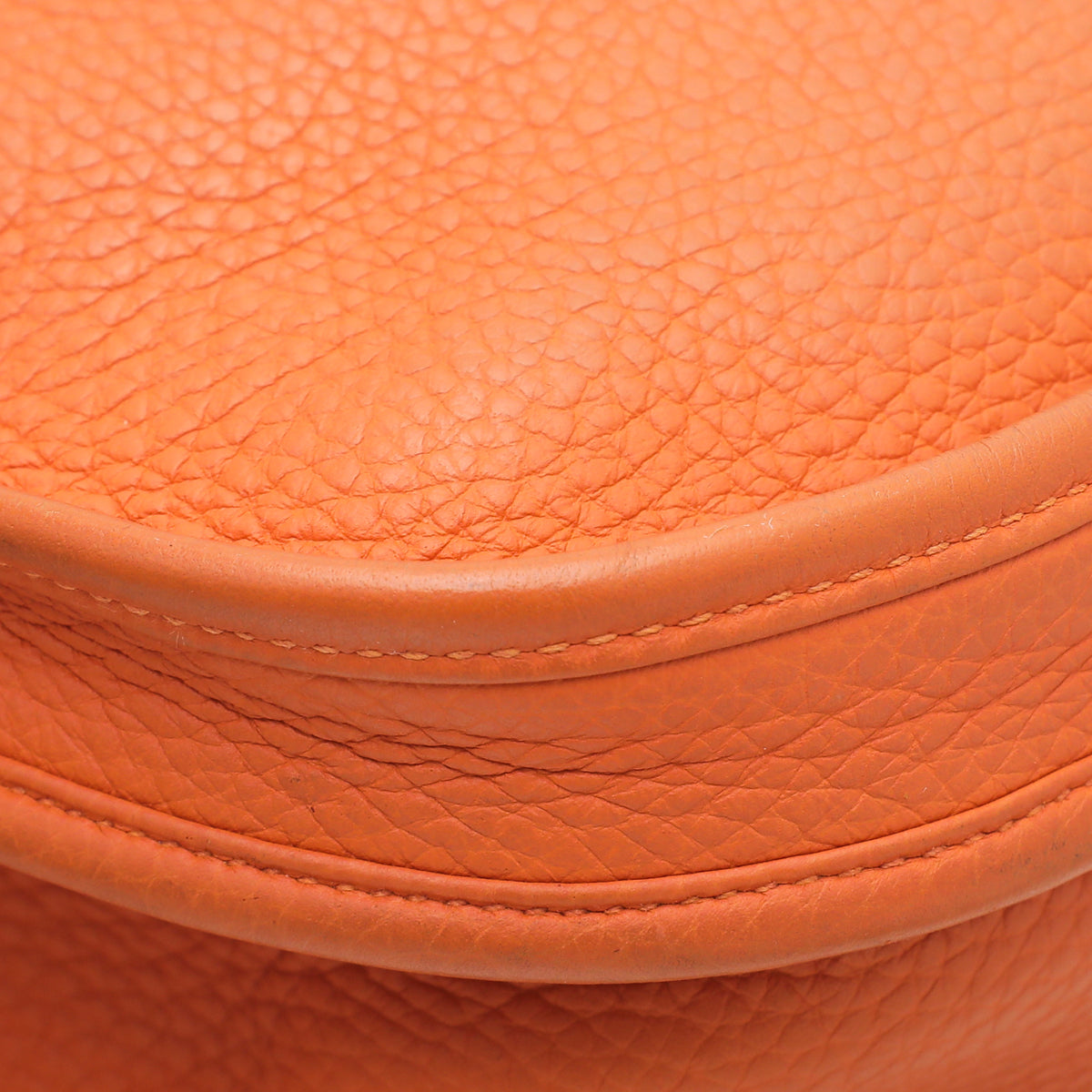 Hermes Orange Evelyne III GM Bag