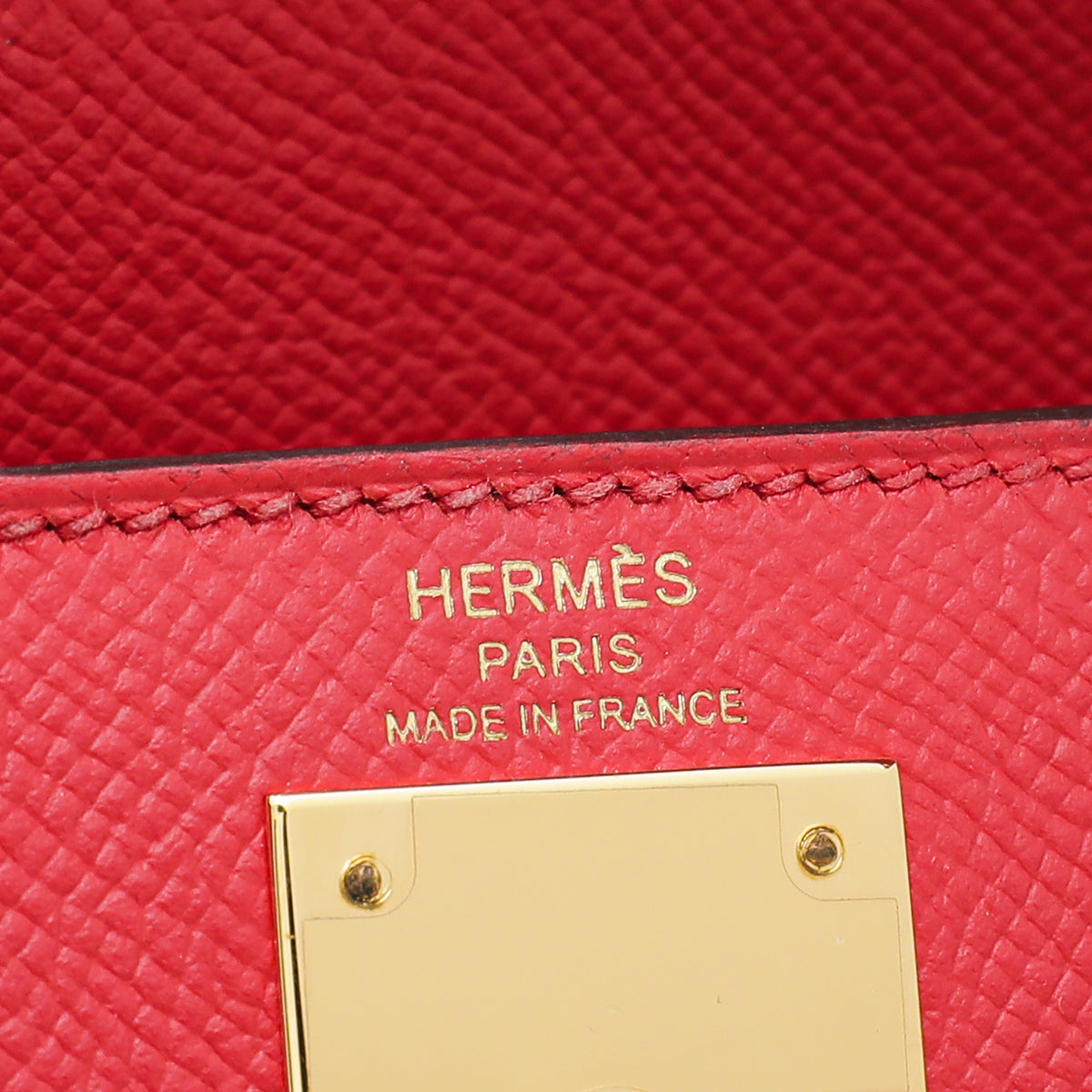 Hermes Rouge De Coeur Sellier Kelly 28 Bag