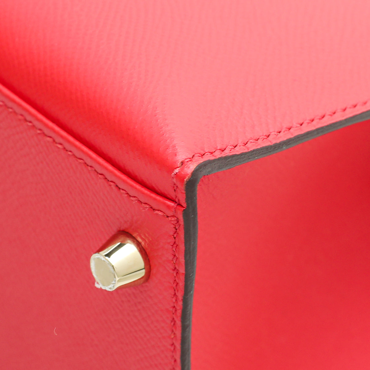 Hermes Rouge De Coeur Sellier Kelly 28 Bag