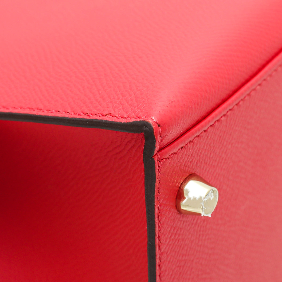 Hermes Rouge De Coeur Sellier Kelly 28 Bag