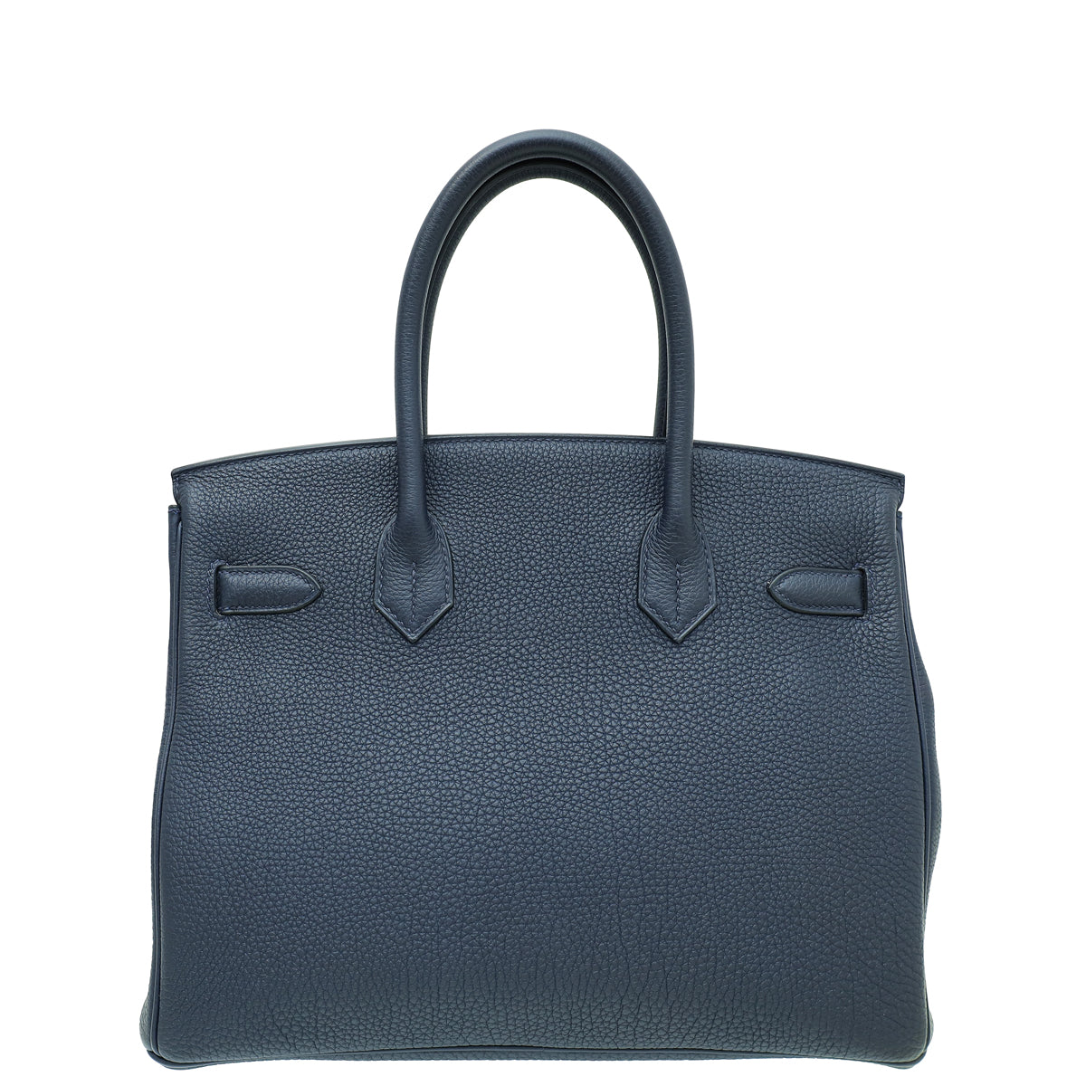 Hermes Blue Nuit Retourne Birkin 30 Bag