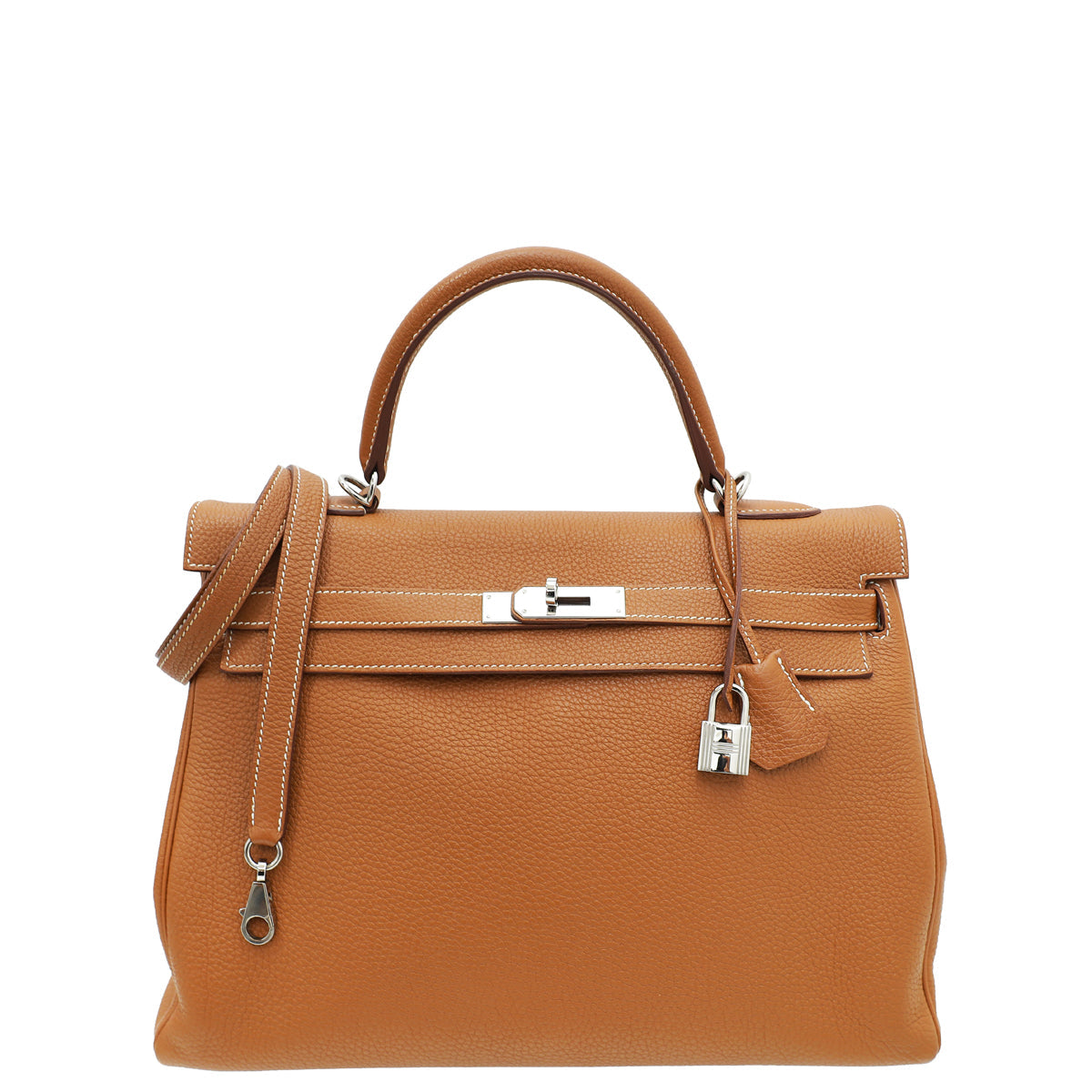 Hermes Gold Retourne Kelly 35 Bag