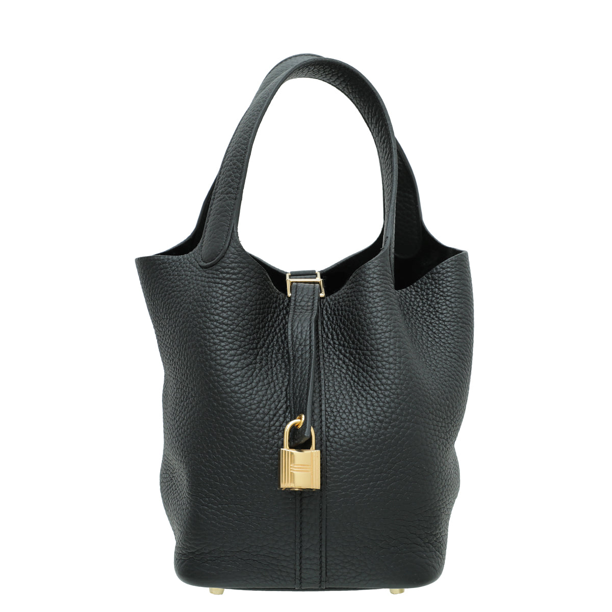 Hermes Noir Picotin Lock 18 Bag