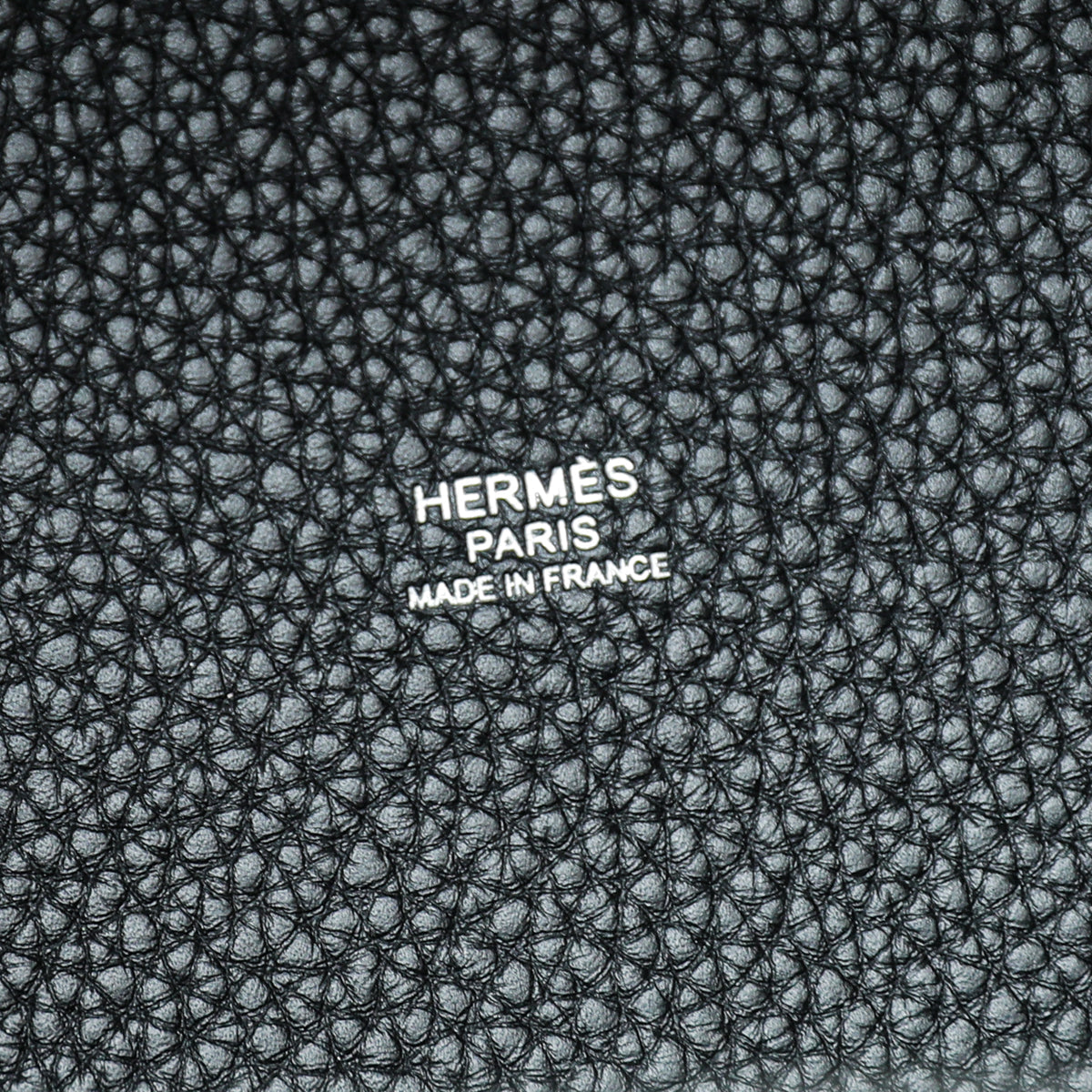 Hermes Noir Picotin Lock 22 Bag