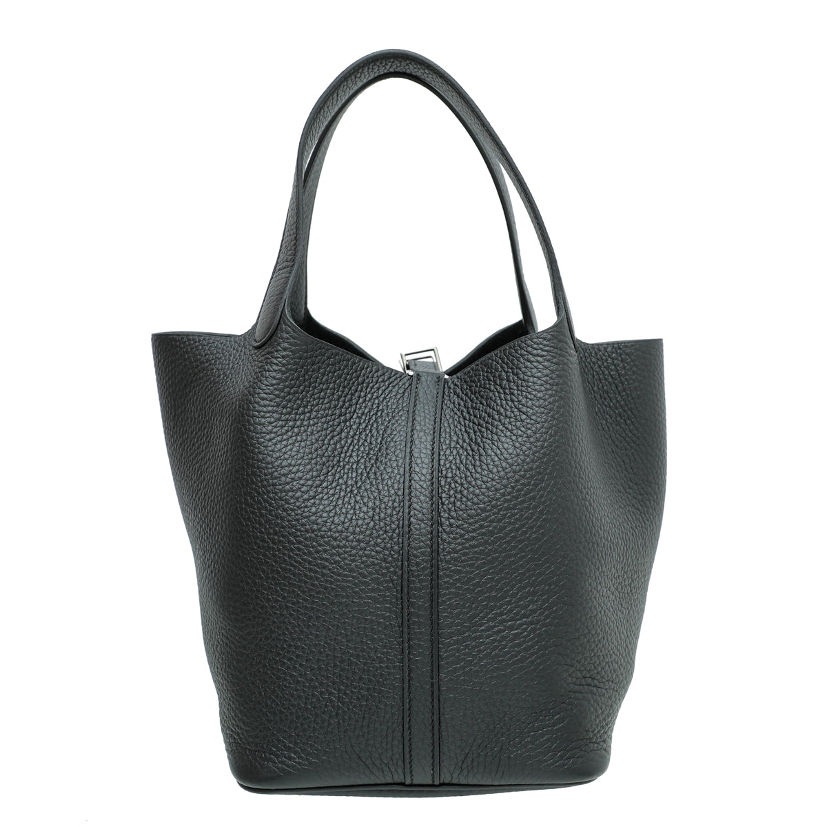 Hermes Noir Picotin Lock 22 Bag