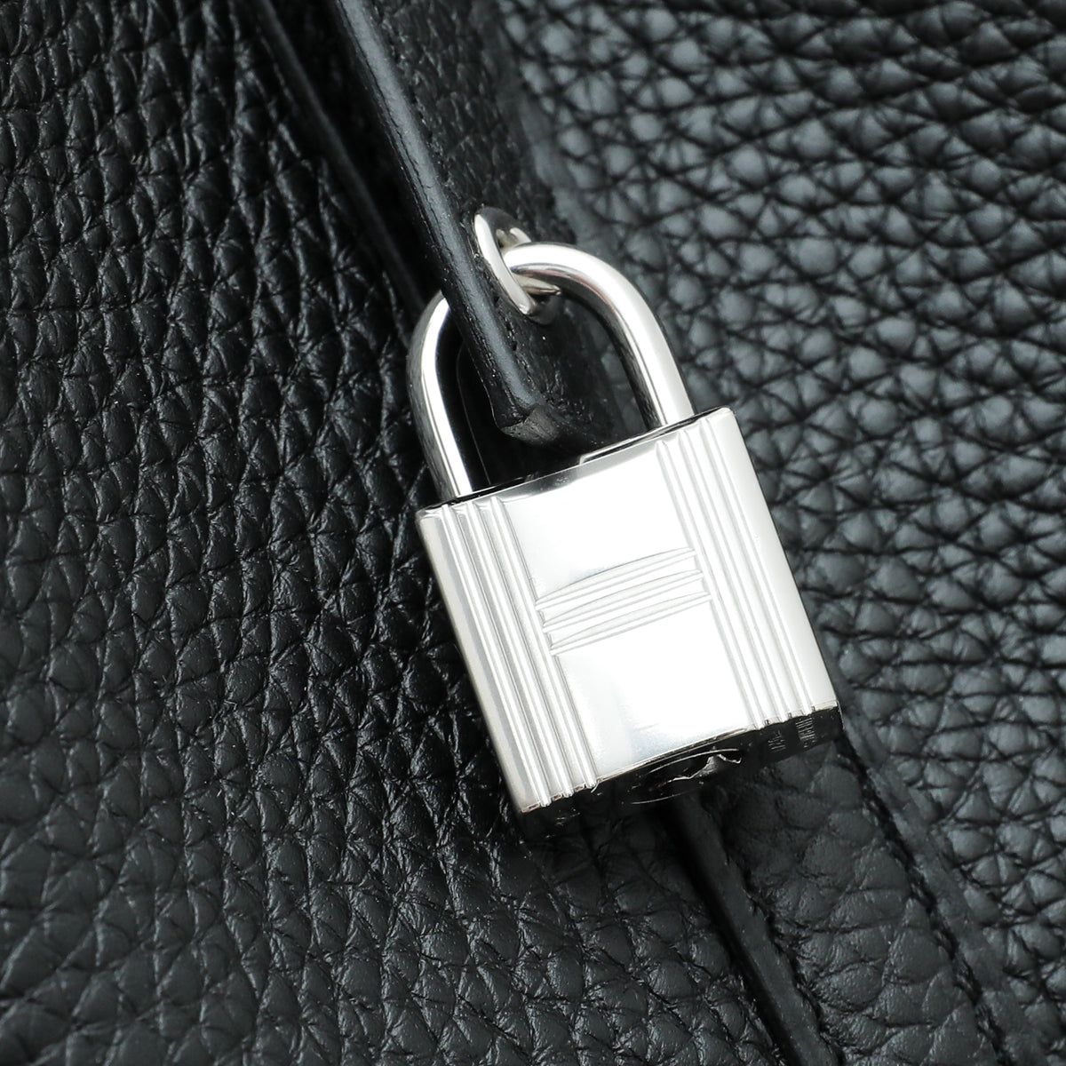 Hermes Noir Picotin Lock 22 Bag