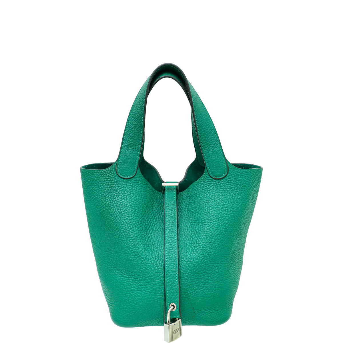 Hermes Vert Vertigo Picotin Lock 18 Bag