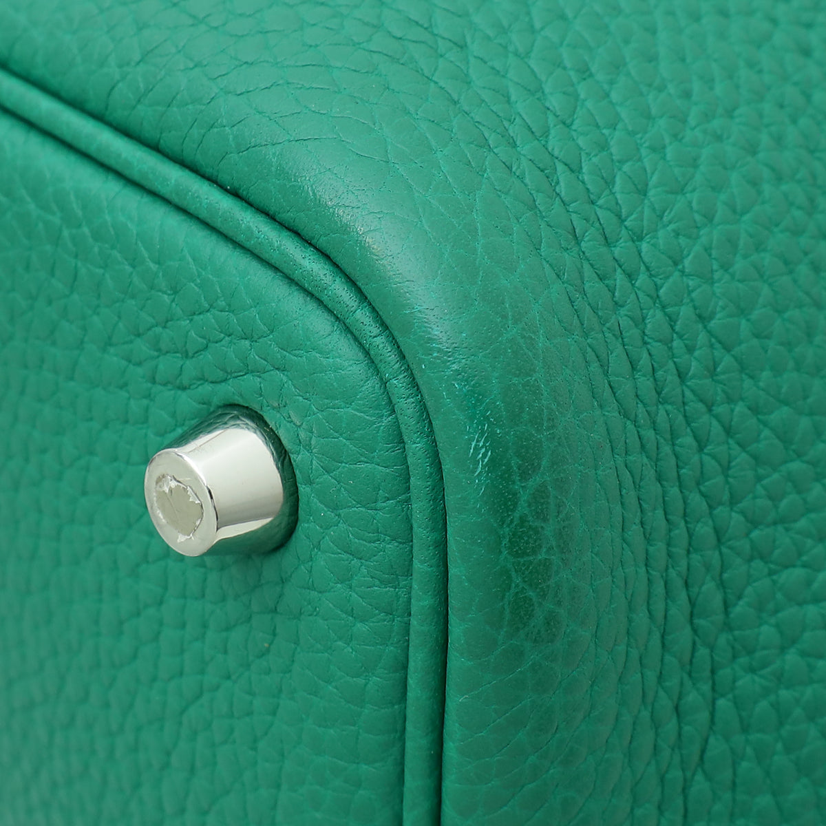 Hermes Vert Vertigo Picotin Lock 18 Bag