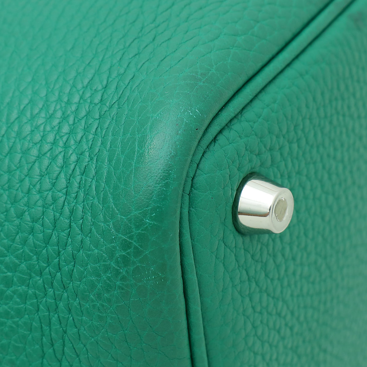 Hermes Vert Vertigo Picotin Lock 18 Bag