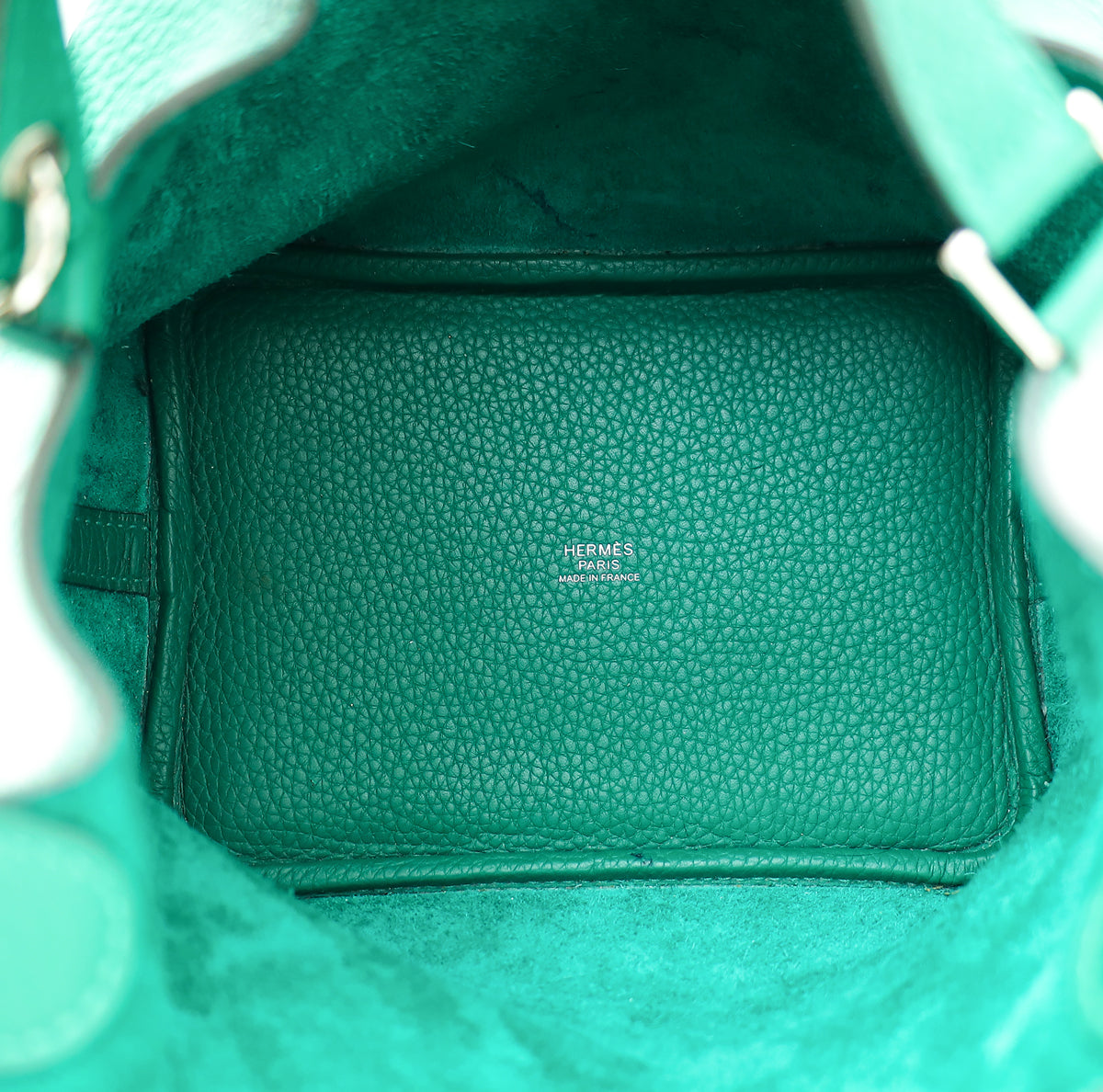 Hermes Vert Vertigo Picotin Lock 18 Bag