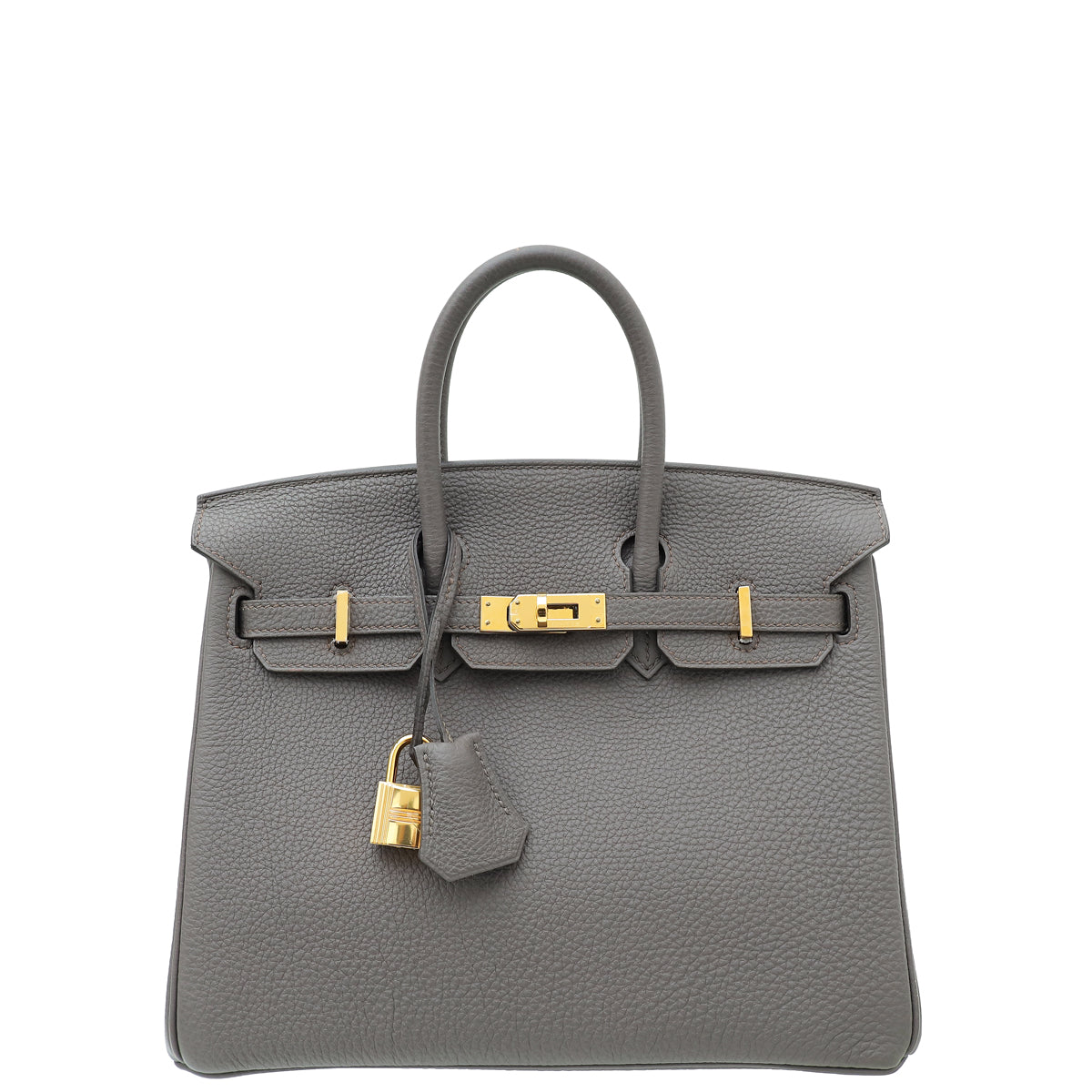 Hermes Etain Retourne Birkin 25 Bag