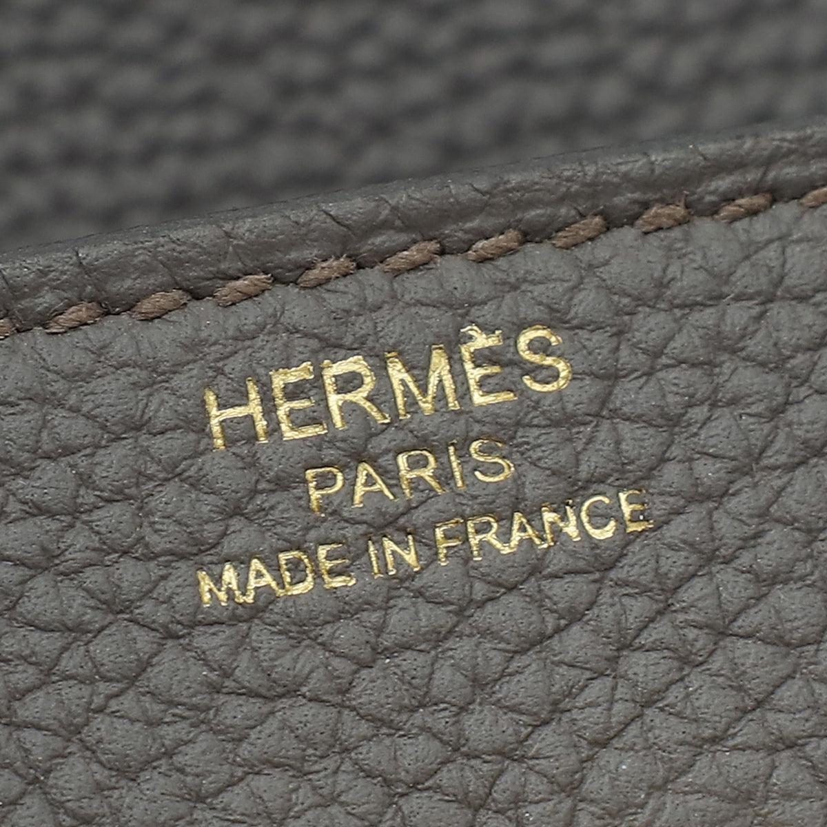 Hermes Etain Retourne Birkin 25 Bag