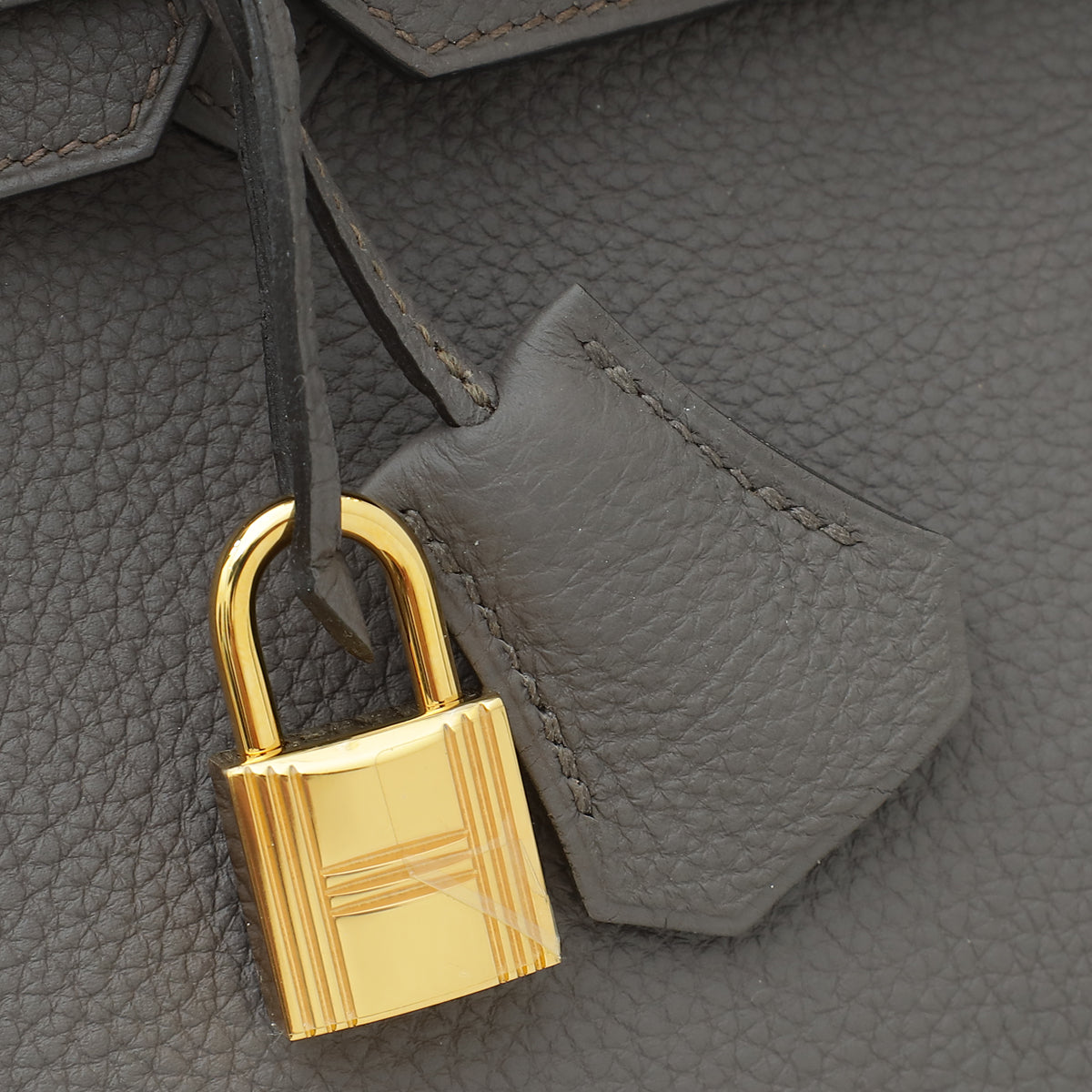 Hermes Etain Retourne Birkin 25 Bag