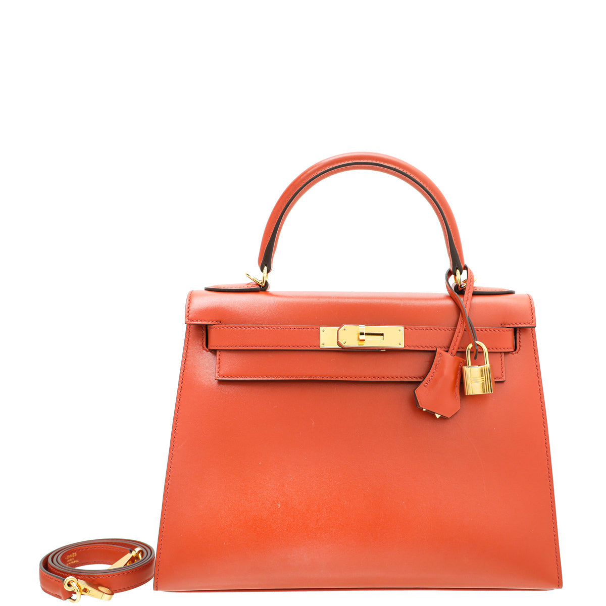 Hermes Terre Battue Box Sellier Kelly 28