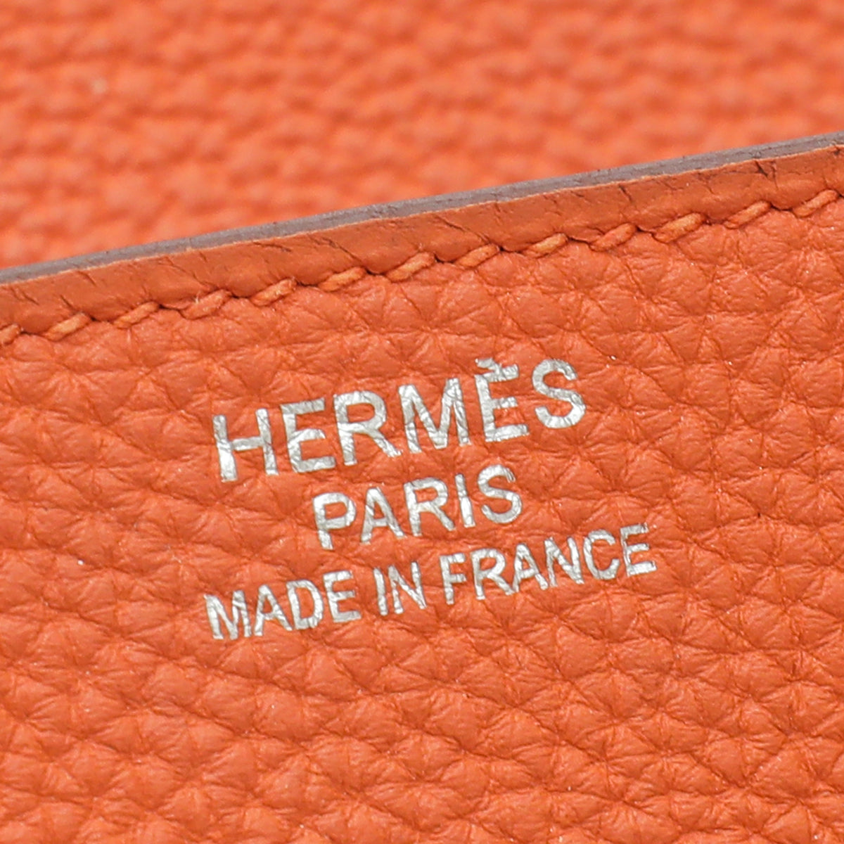 Hermes Orange Birkin 35 Bag