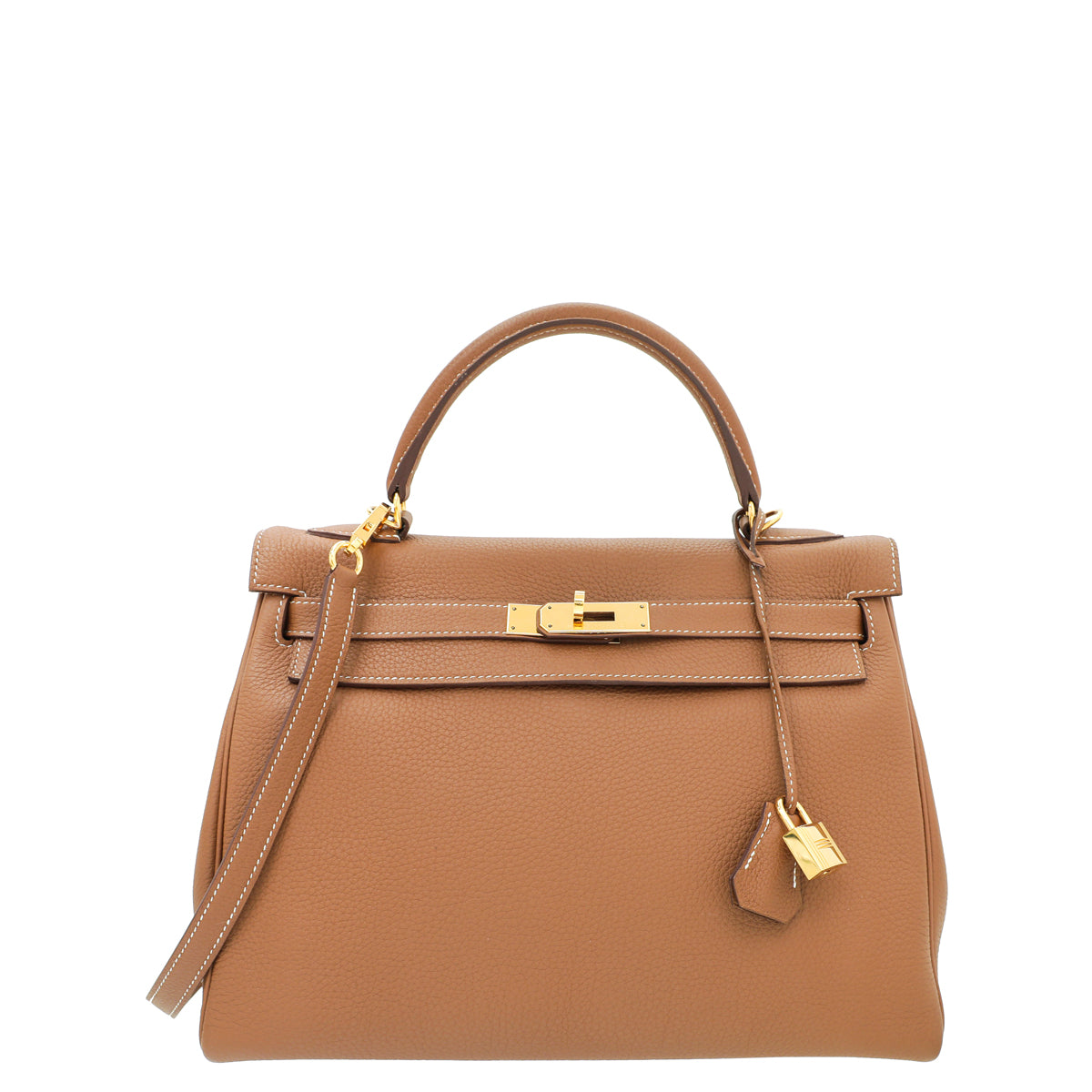 Hermes Gold Retourne Kelly 32 Bag