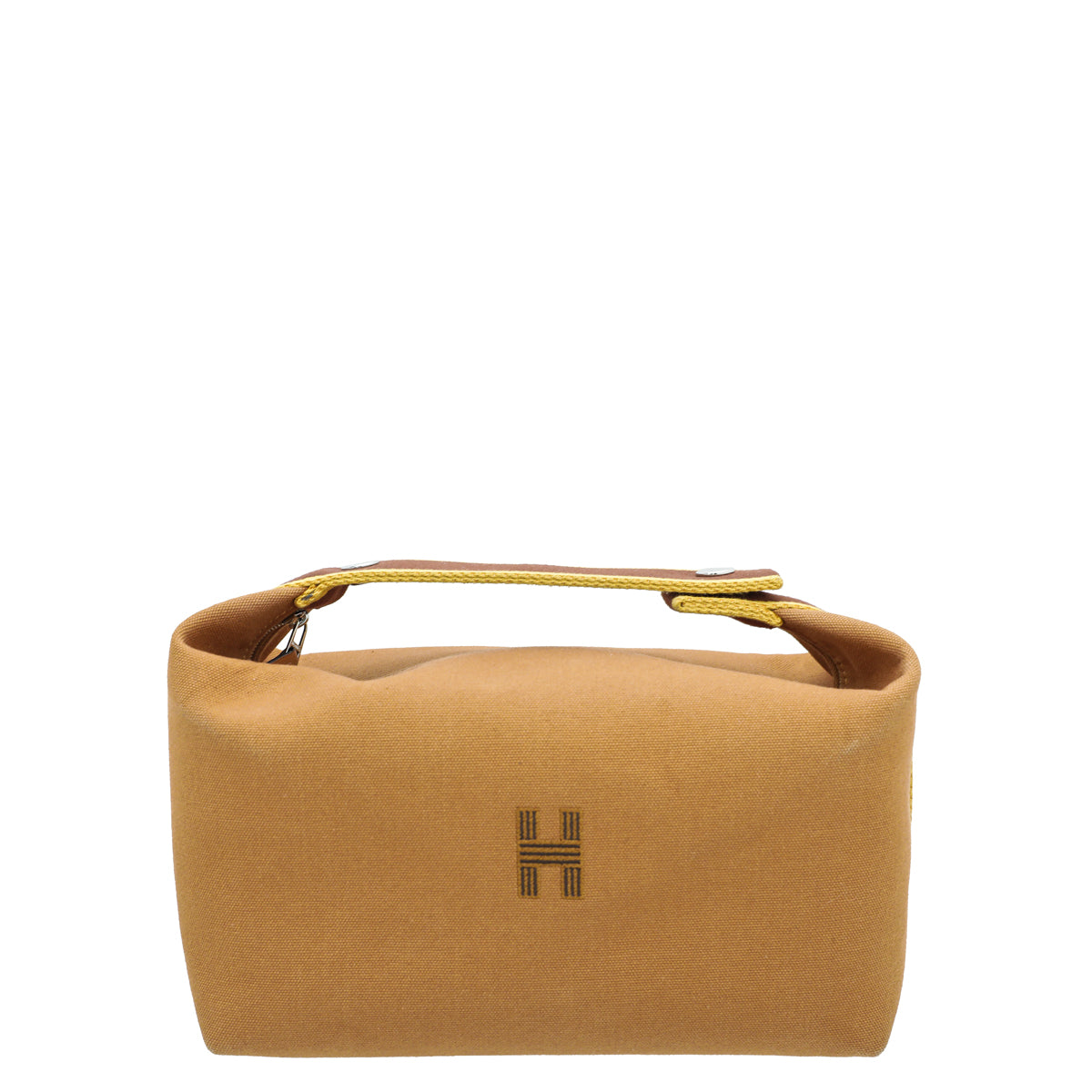 Hermes Ocre Bride-A-Brac Case Large