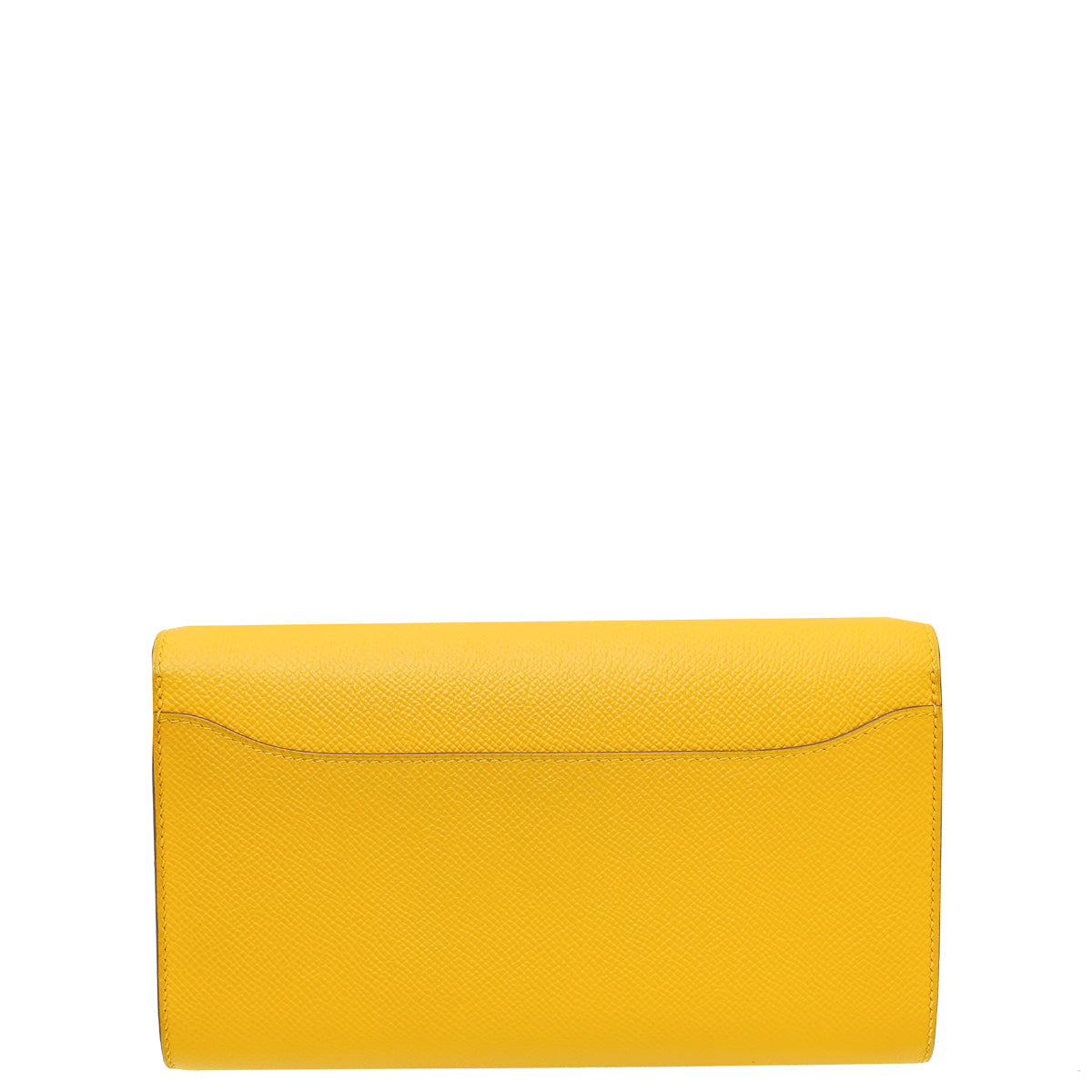 Hermes Jaune Ambre Constance To Go Wallet