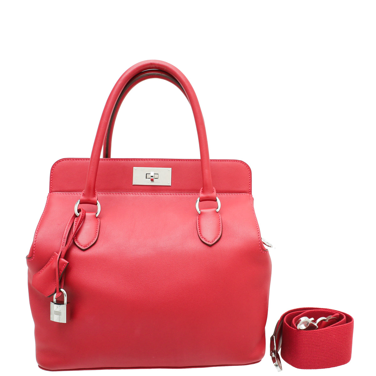 Hermes Rouge De CoeurToolbox 26 Bag