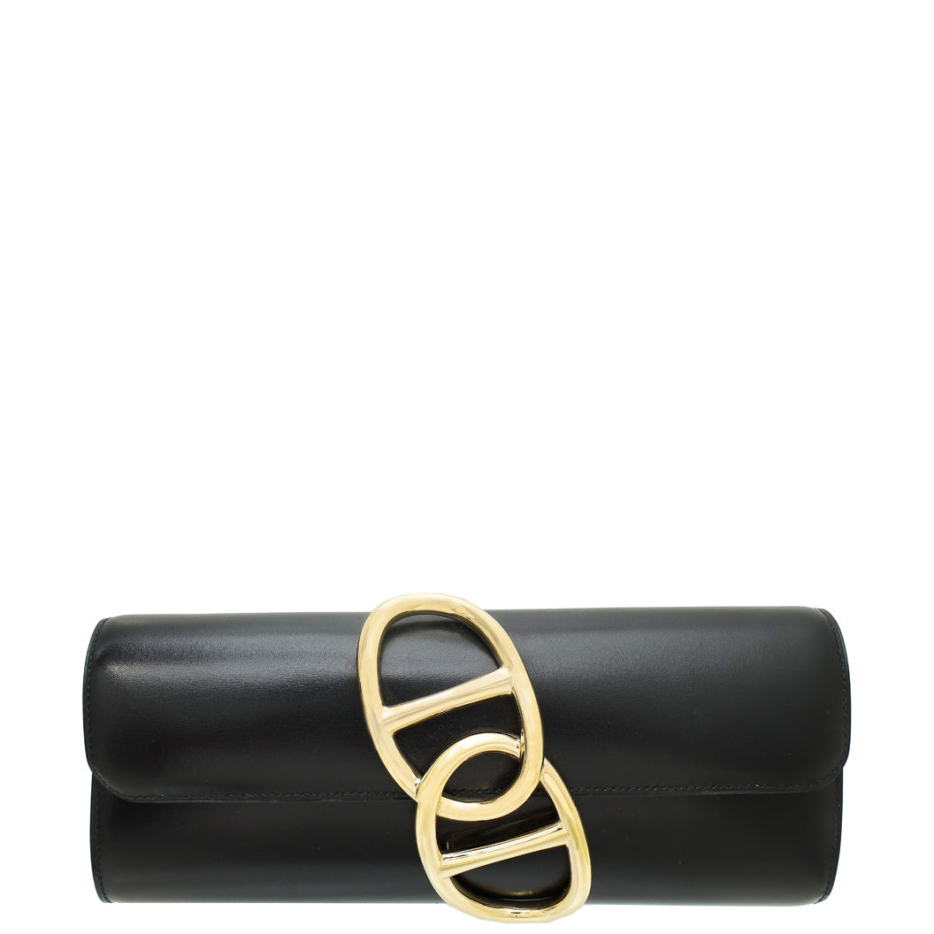 Hermes Noir Egee Clutch