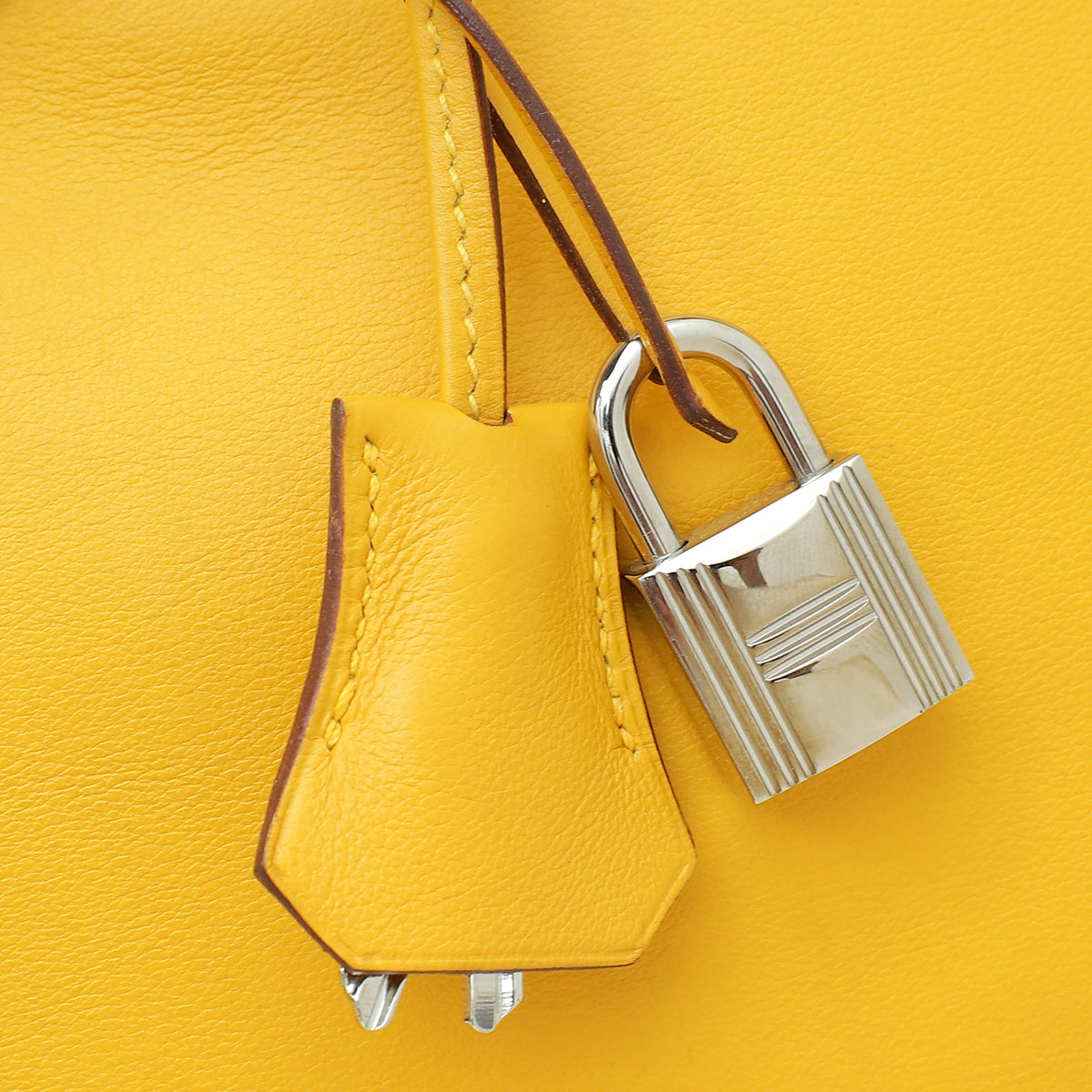 Hermes Jaune De Naples Soleil Birkin 35 Bag