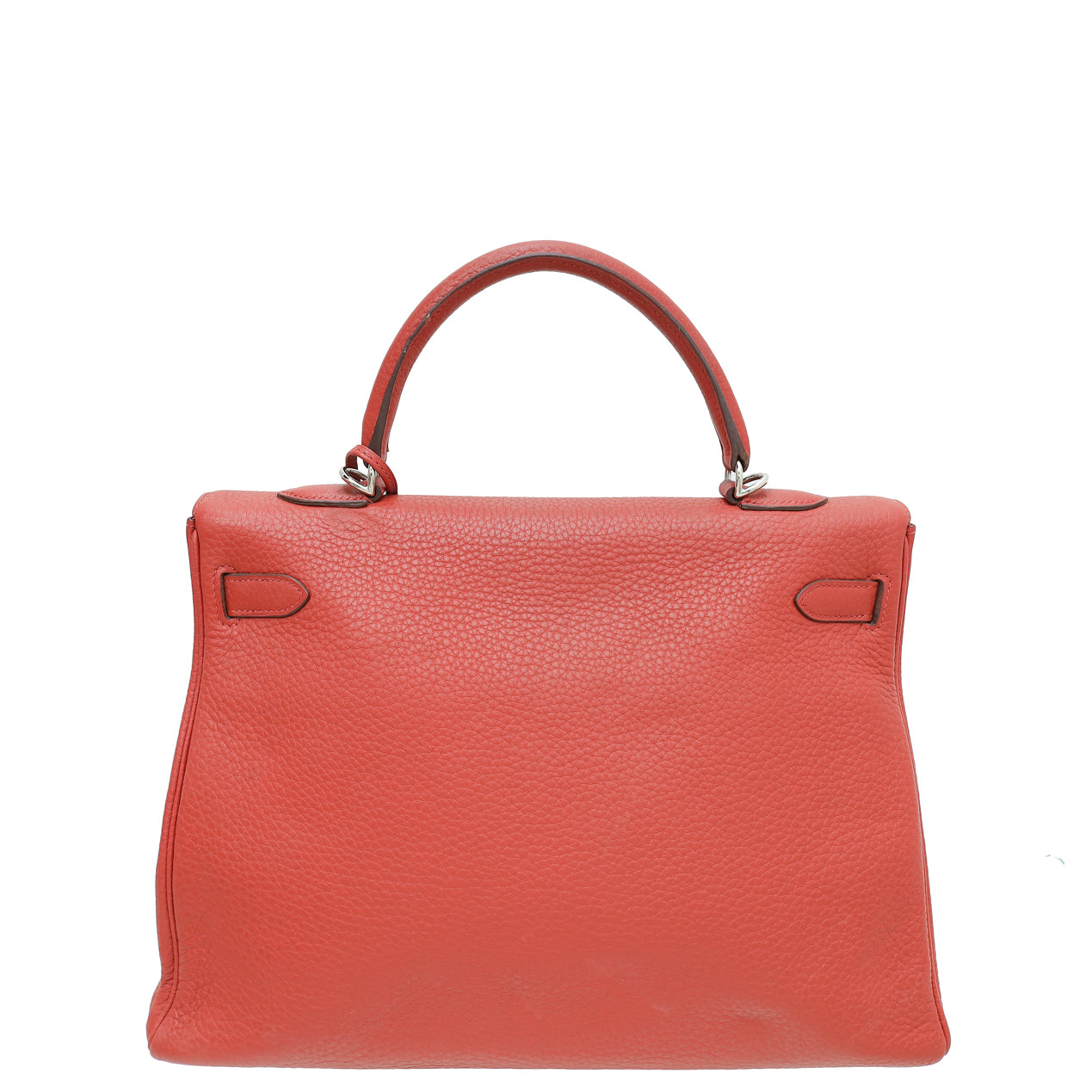 Hermes Rouge Venetian Retourne Kelly 35 Bag