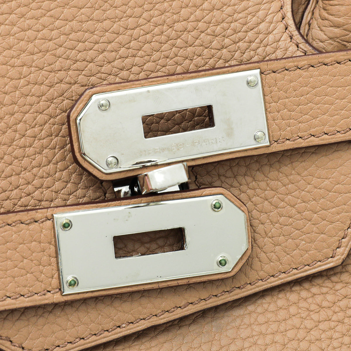 Hermes Tabac Camel JPG Shoulder Birkin Bag